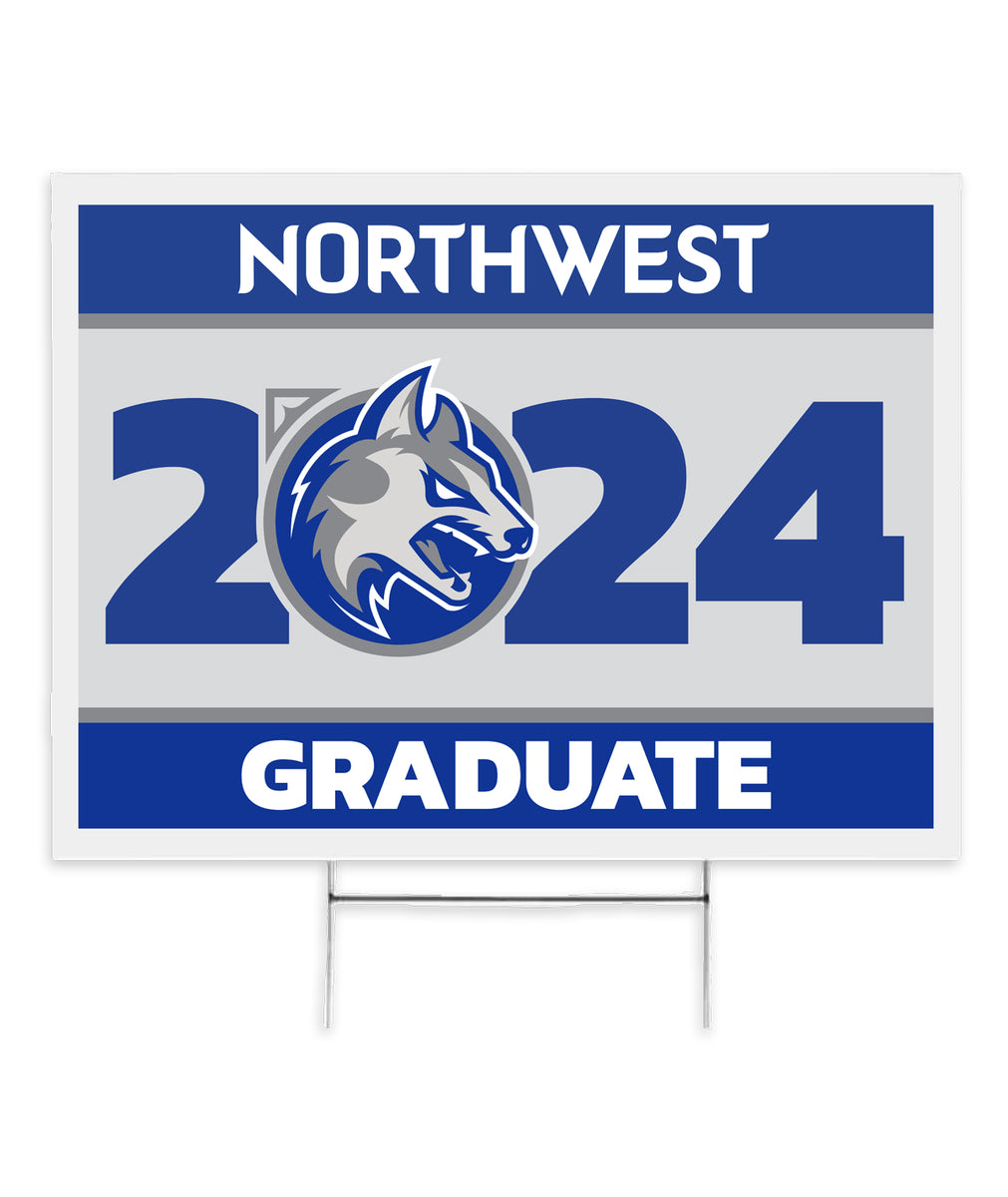 2024 Northwest Graduate Yard Sign Northwest Letterman Locker