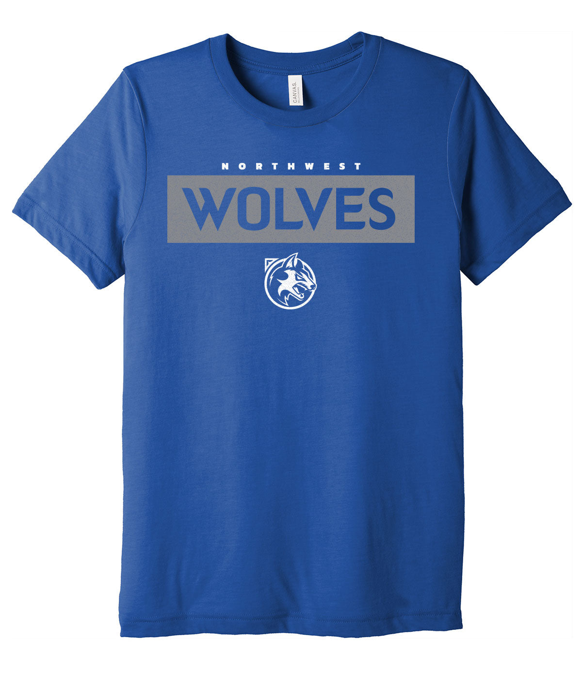 Wolves Stripe Softstyle Tee