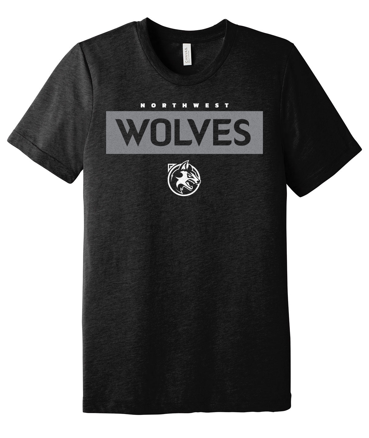 Wolves Stripe Softstyle Tee