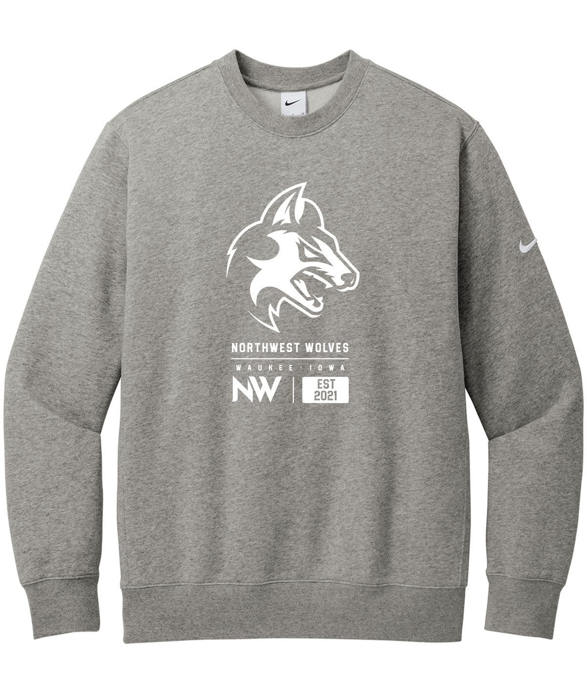 Wolves Customizable Nike Crewneck