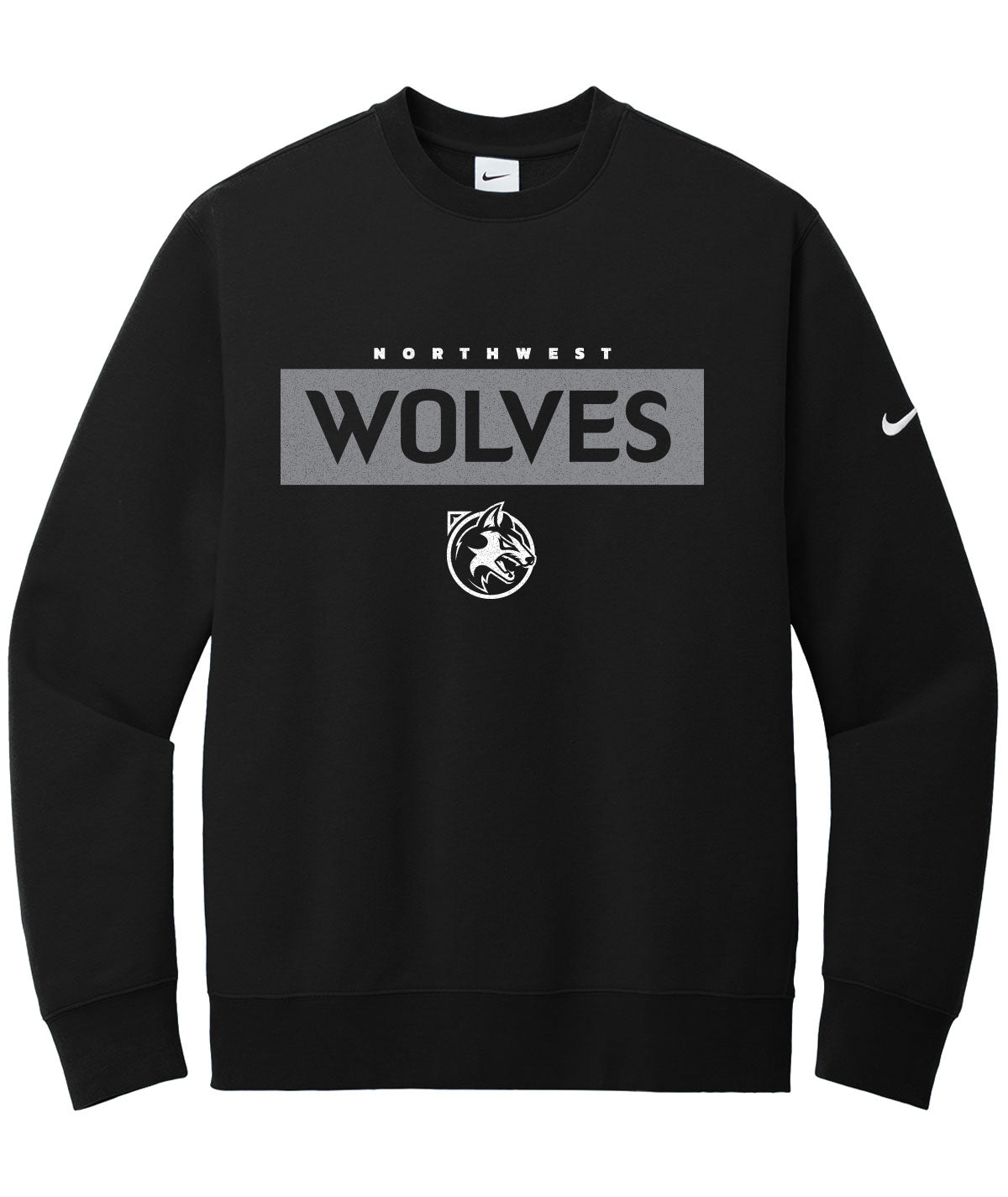 Wolves Customizable Nike Crewneck