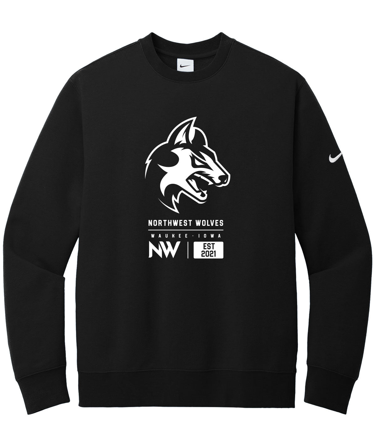 Wolves Customizable Nike Crewneck