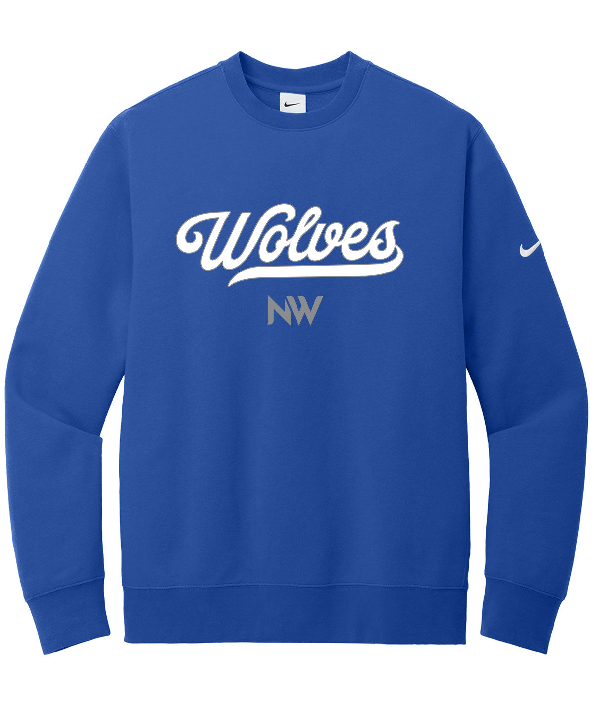 Wolves Customizable Nike Crewneck