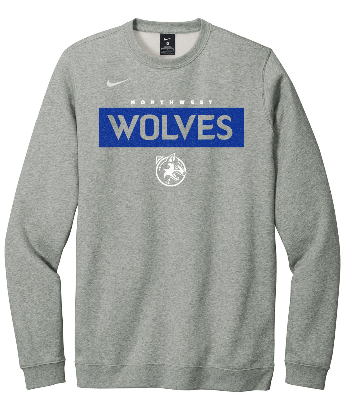 Wolves Customizable Nike Crewneck