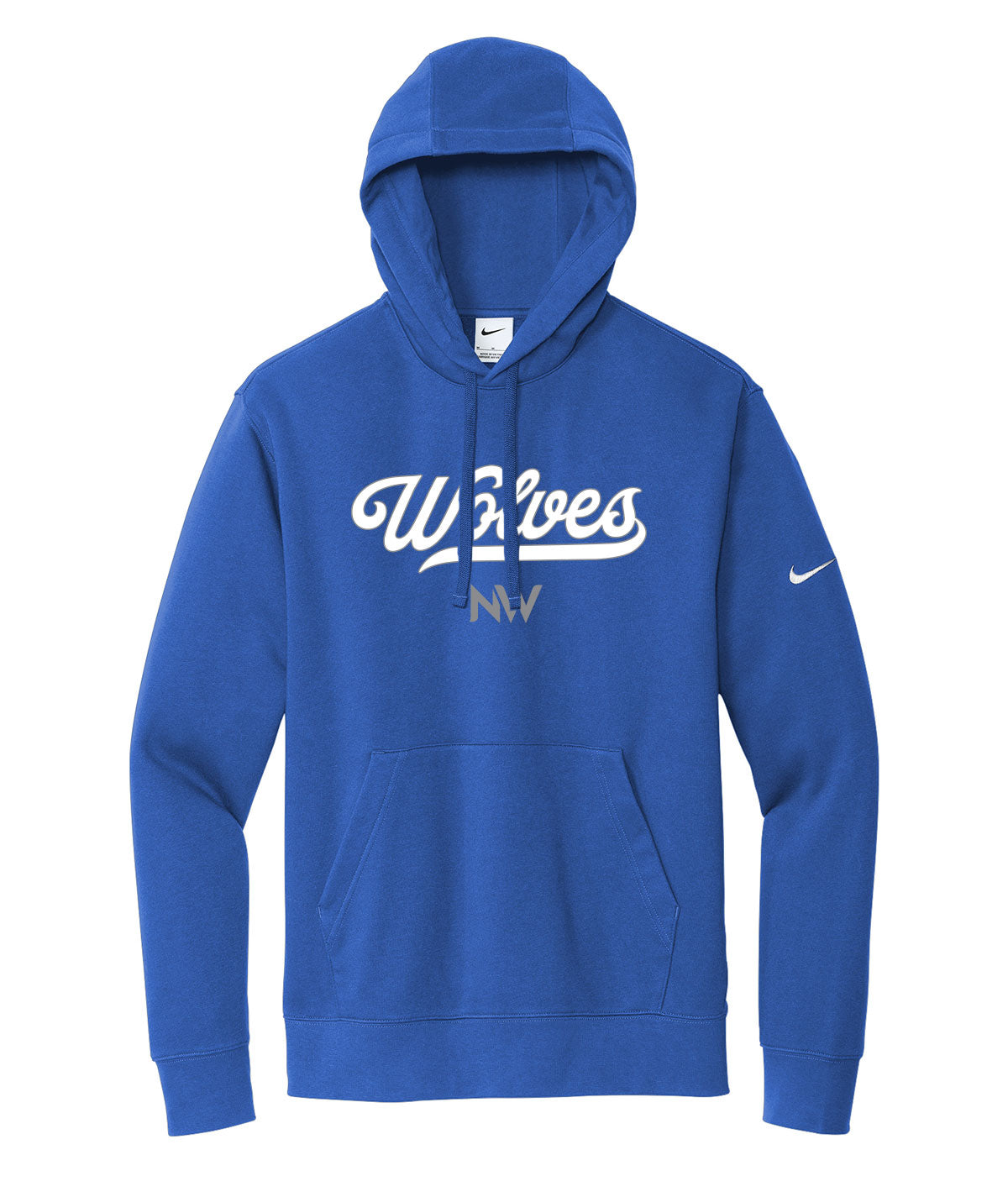 Wolves Customizable Nike Fleece Hoodie
