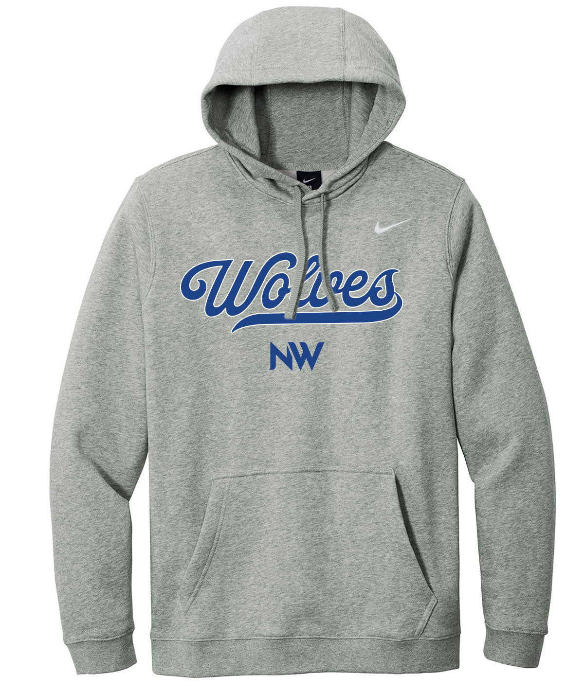 Wolves Customizable Nike Fleece Hoodie