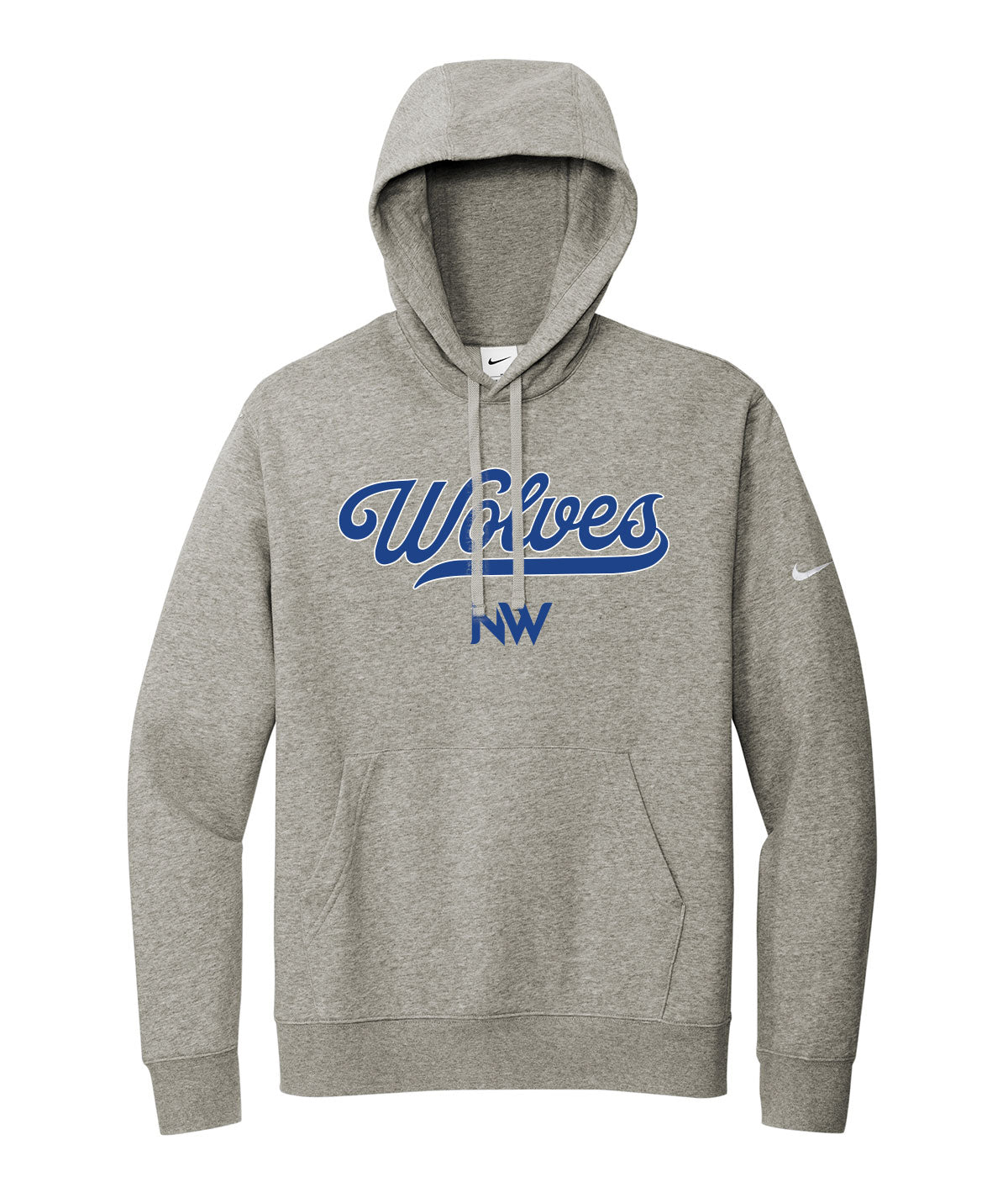 Wolves Customizable Nike Fleece Hoodie