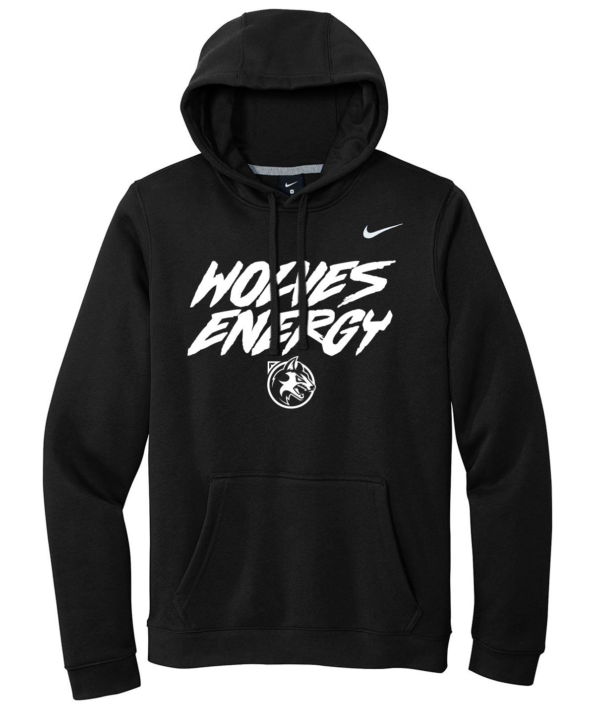 Wolves Customizable Nike Fleece Hoodie