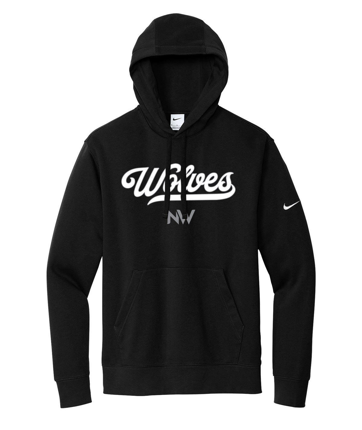 Wolves Customizable Nike Fleece Hoodie