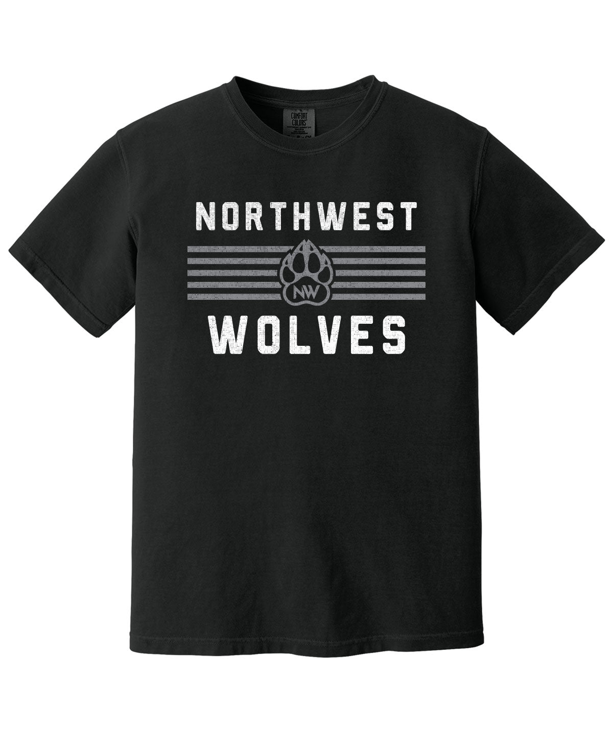 Wolves Customizable Comfort Colors Tee