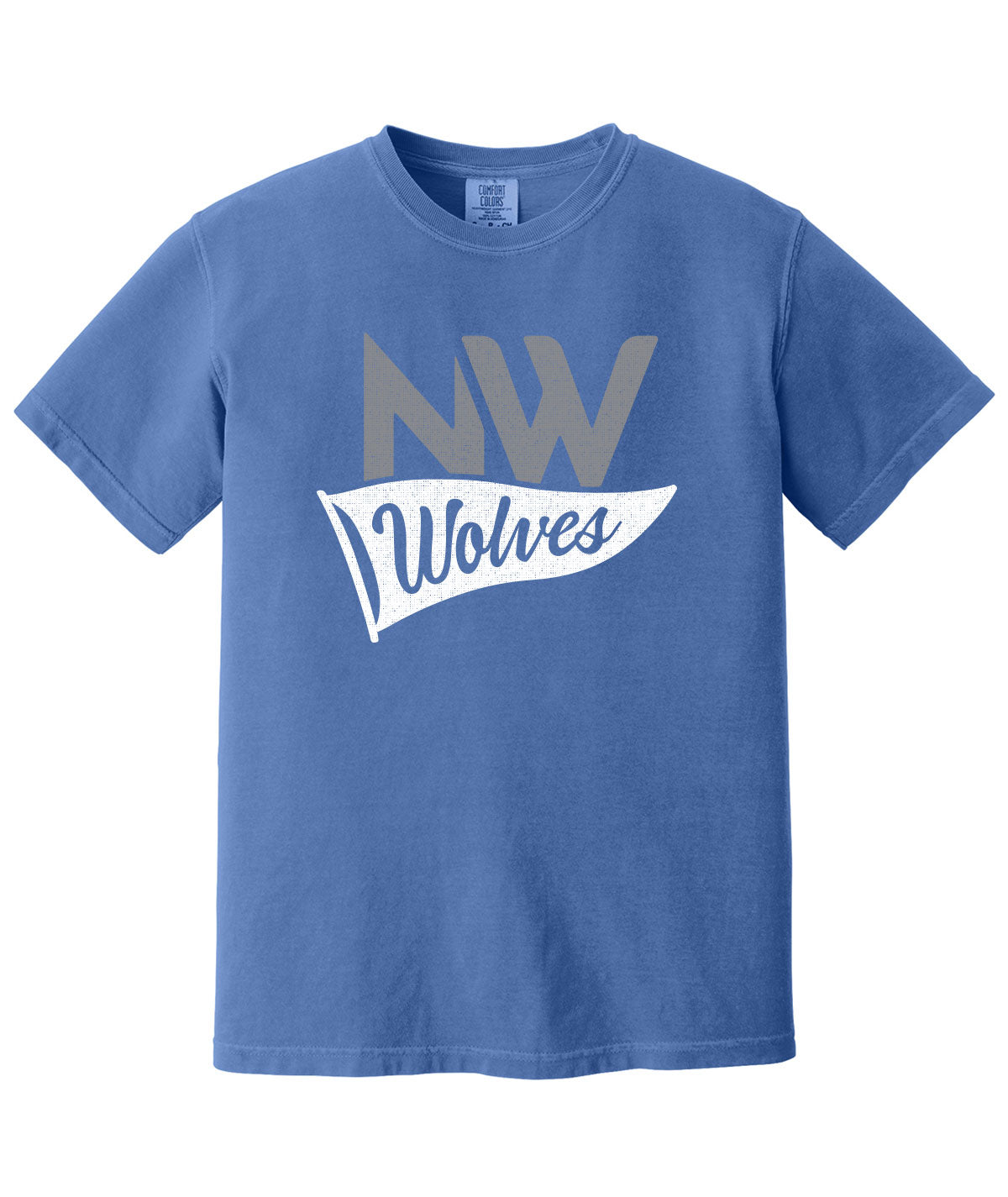 Wolves Customizable Comfort Colors Tee