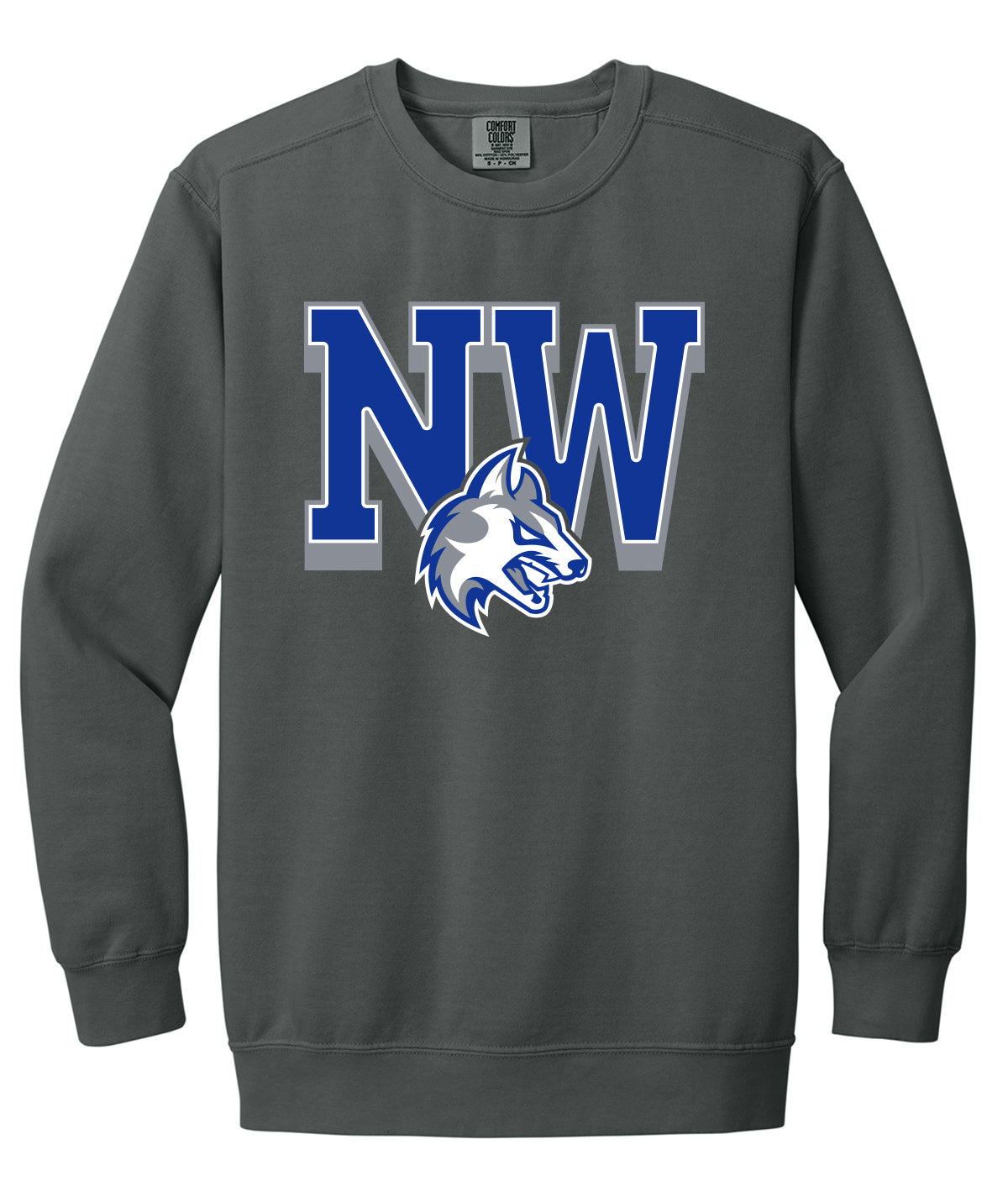 Wolves Customizable Comfort Colors Crewneck Sweatshirt