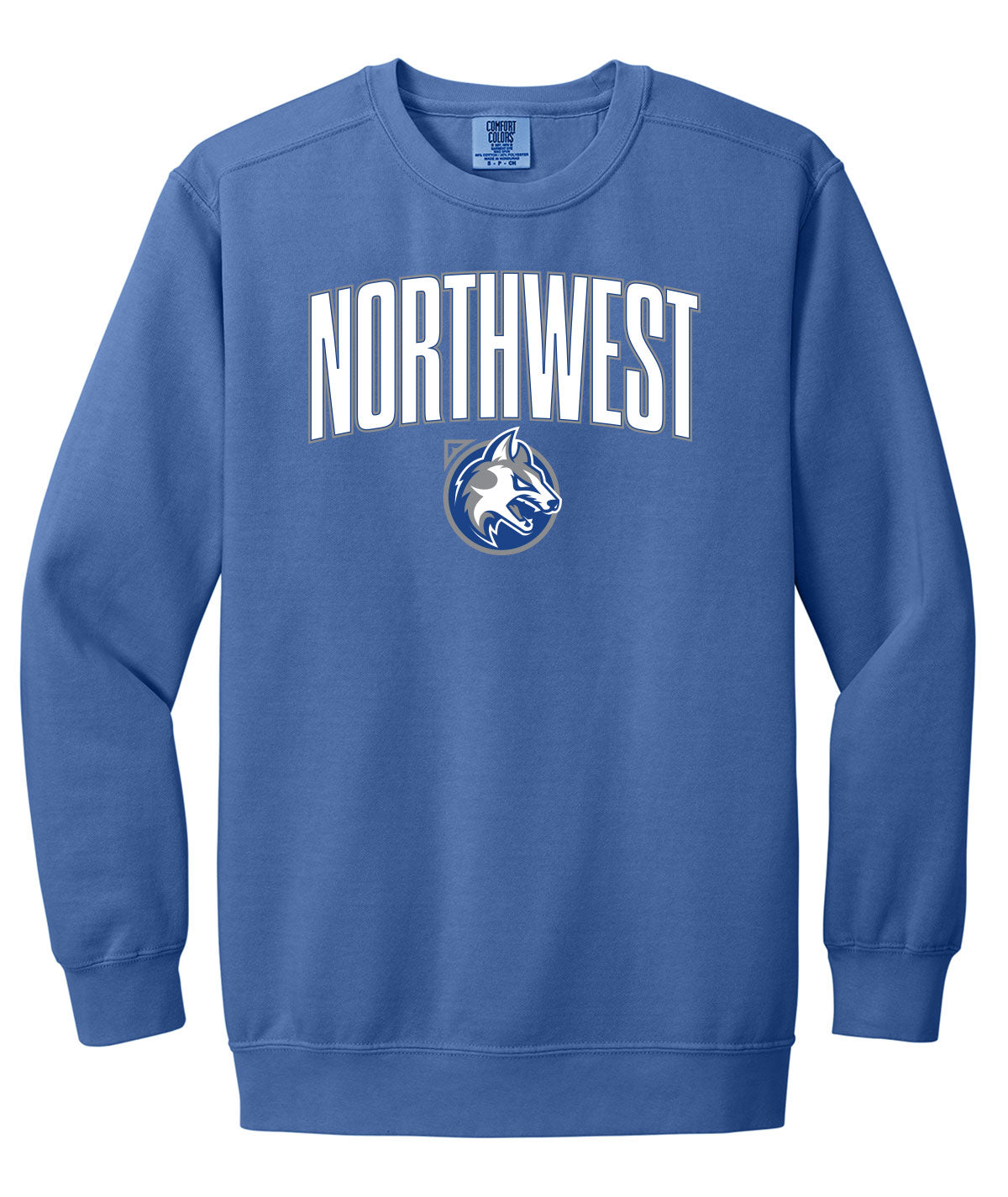 Wolves Customizable Comfort Colors Crewneck Sweatshirt