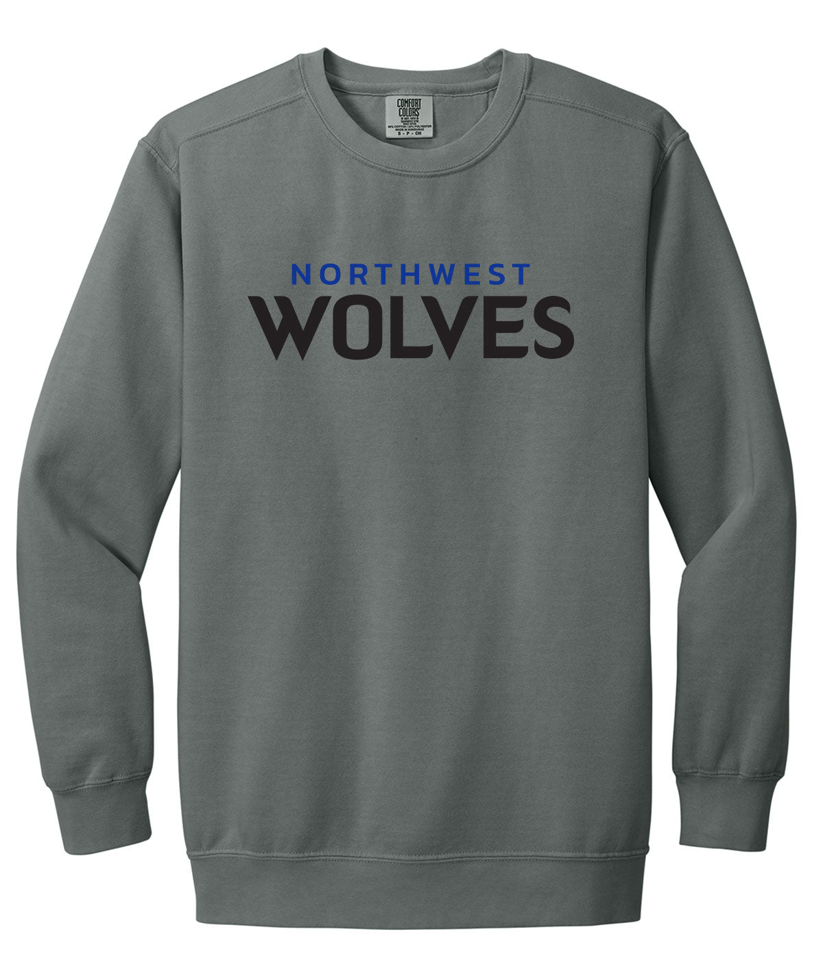 Wolves Customizable Comfort Colors Crewneck Sweatshirt