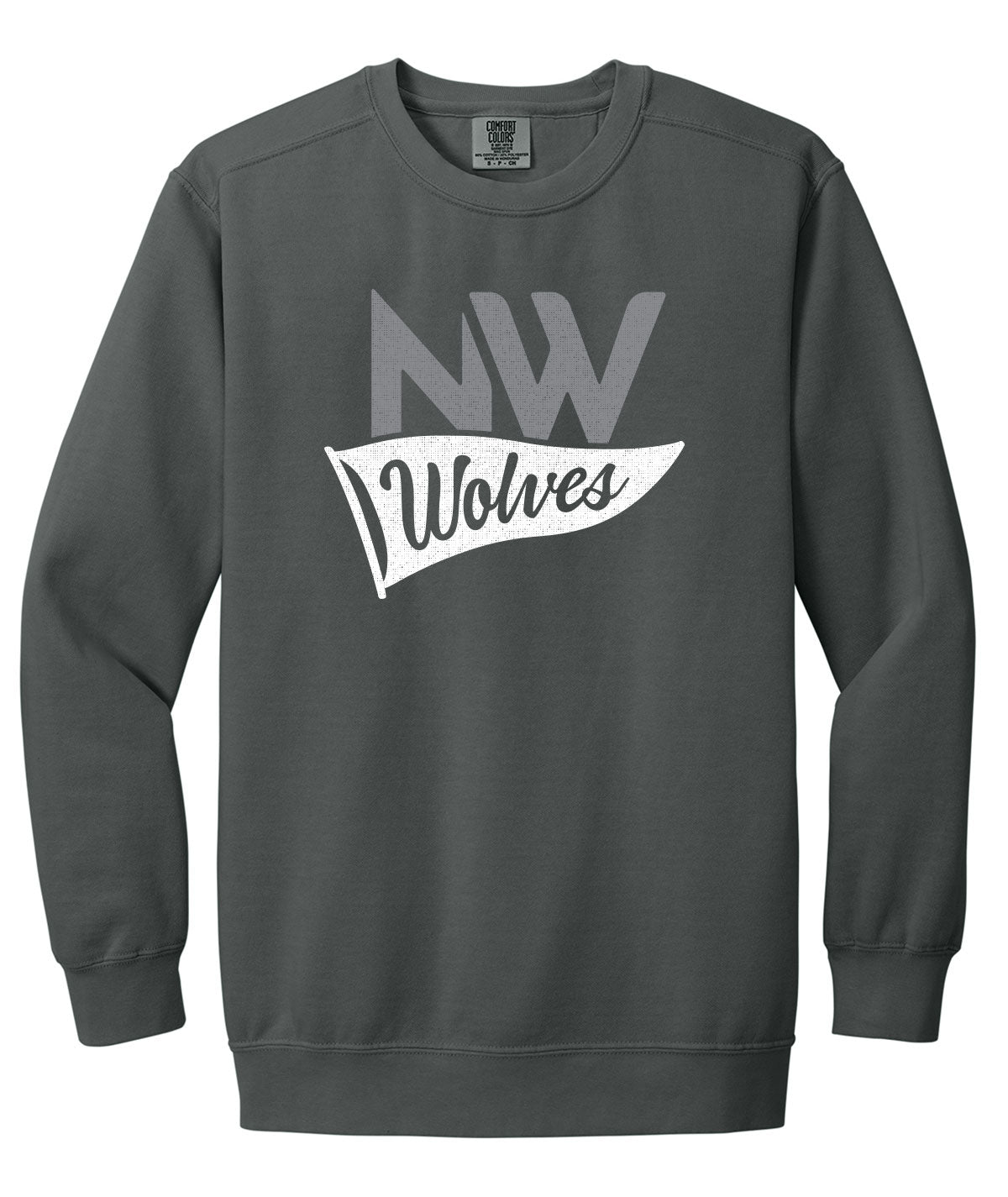 Wolves Customizable Comfort Colors Crewneck Sweatshirt