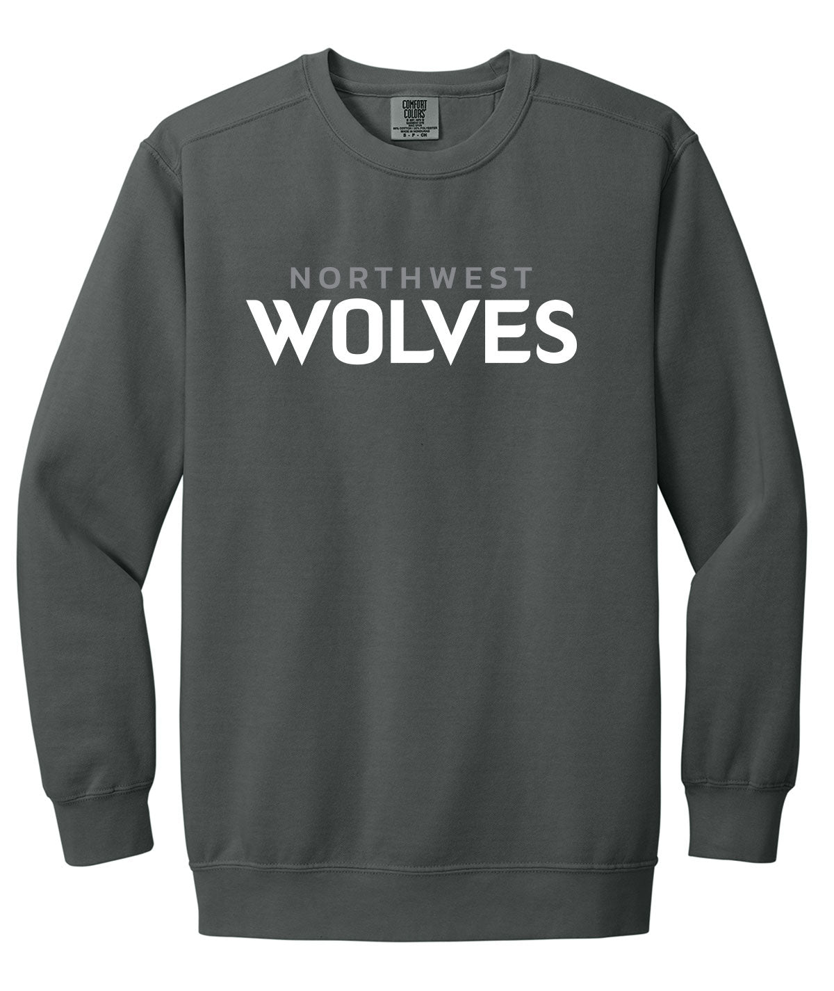 Wolves Customizable Comfort Colors Crewneck Sweatshirt
