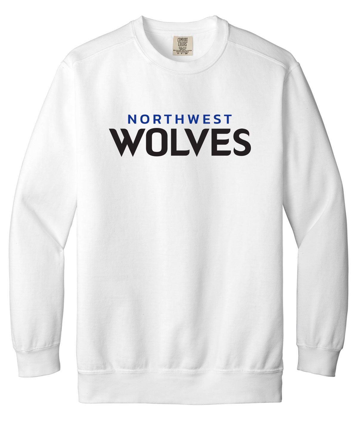 Wolves Customizable Comfort Colors Crewneck Sweatshirt