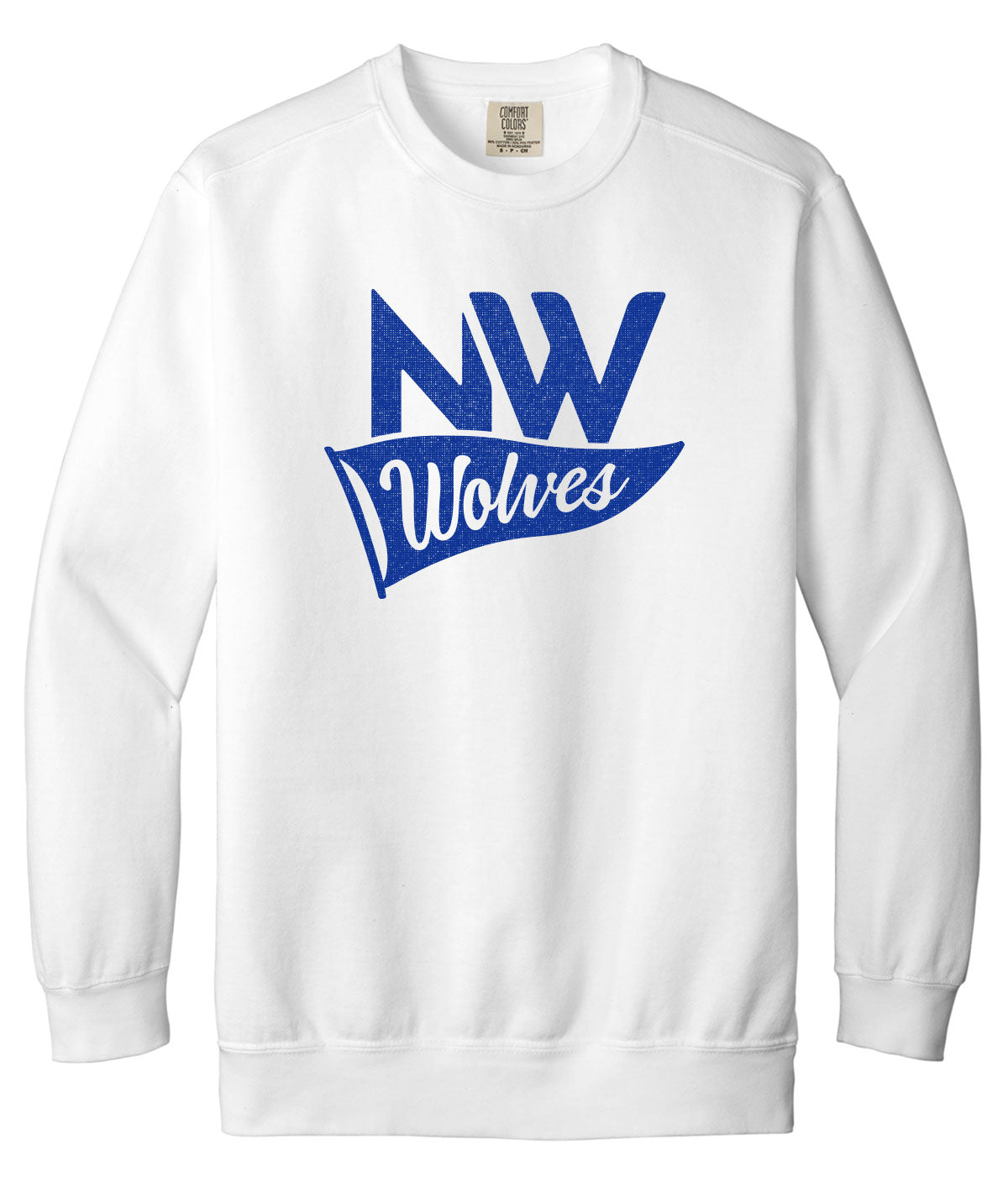 Wolves Customizable Comfort Colors Crewneck Sweatshirt