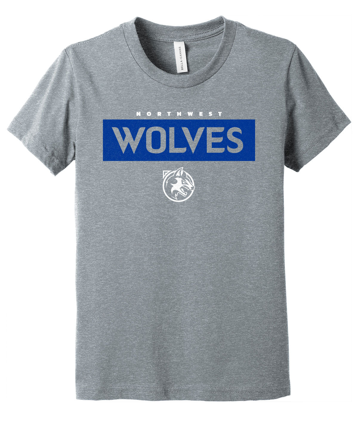 Wolves Stripe Youth Softstyle Tee