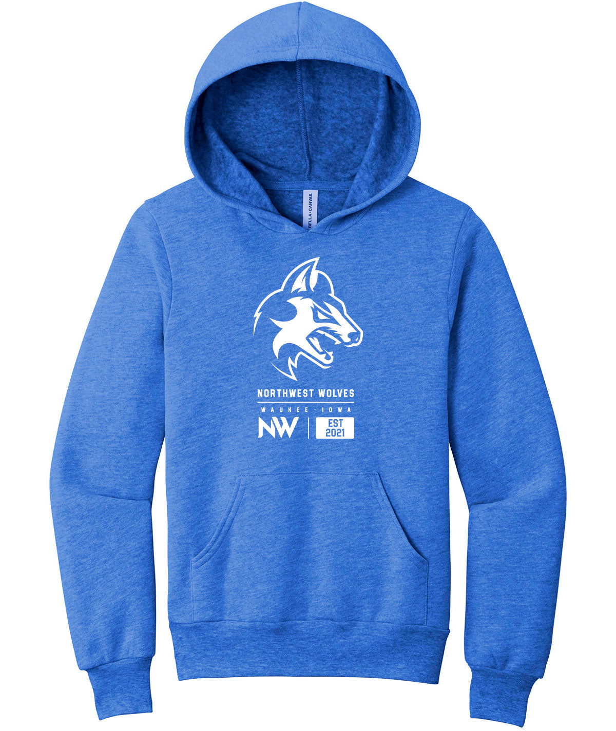 Wolves Stripe Youth Softstyle Sweatshirt
