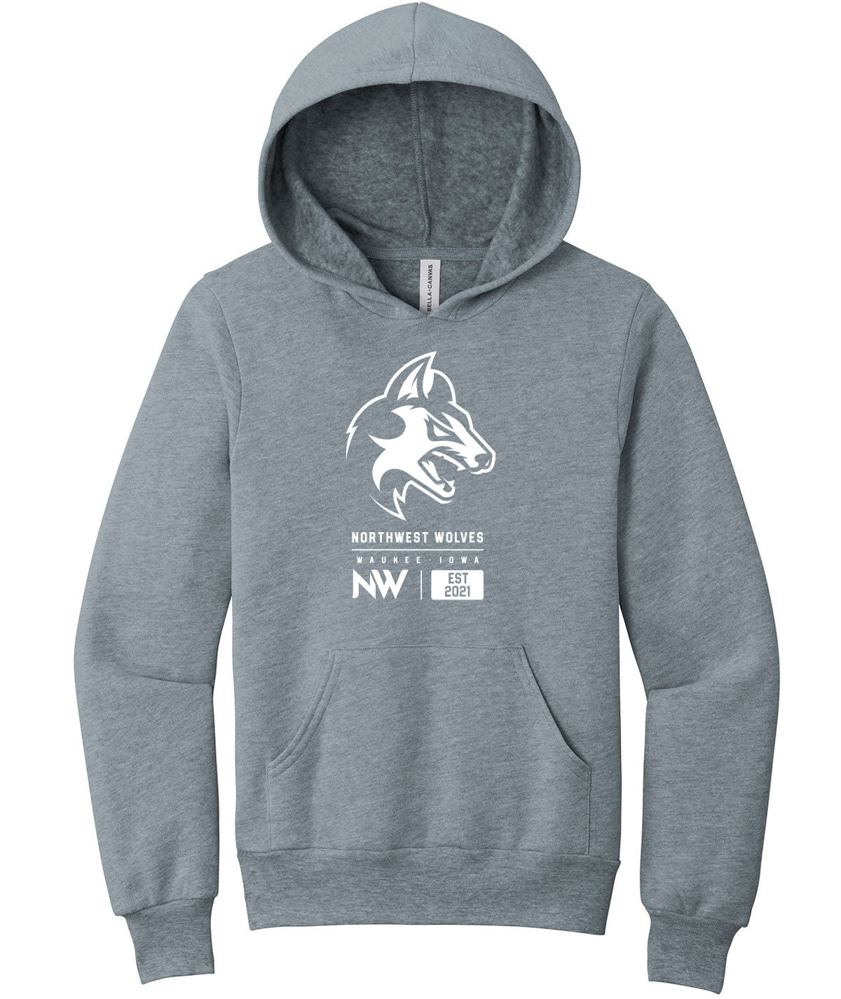 Wolves Stripe Youth Softstyle Sweatshirt