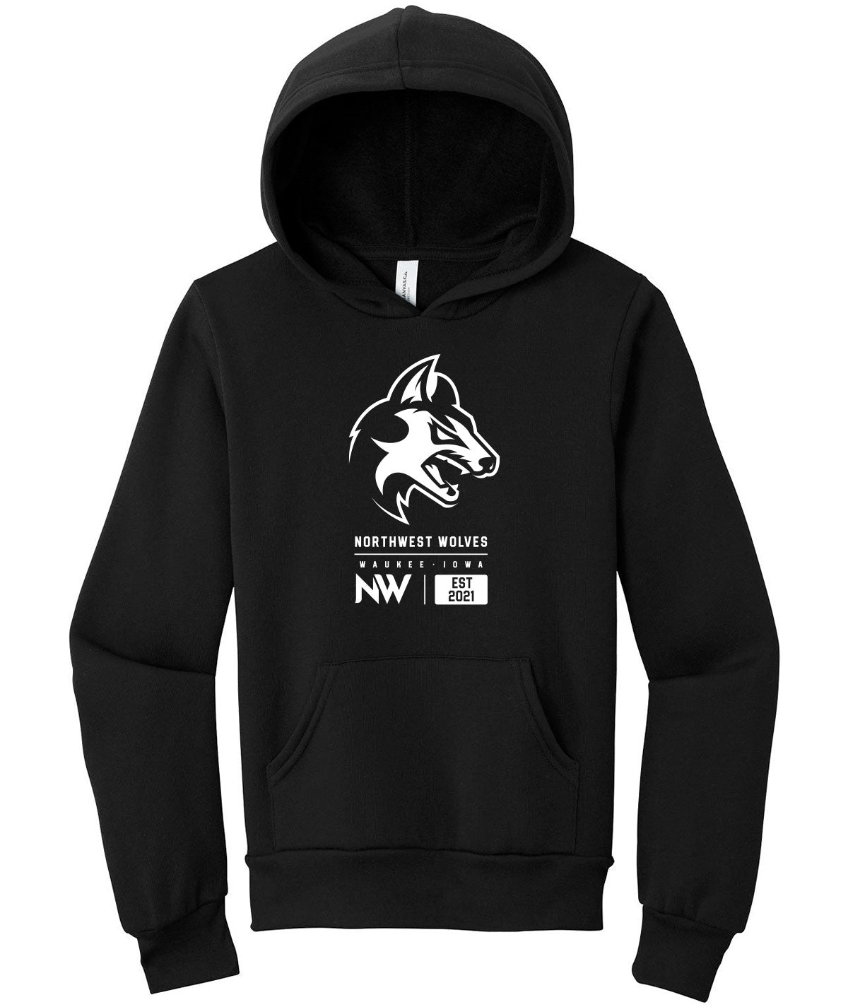 Wolves Stripe Youth Softstyle Sweatshirt