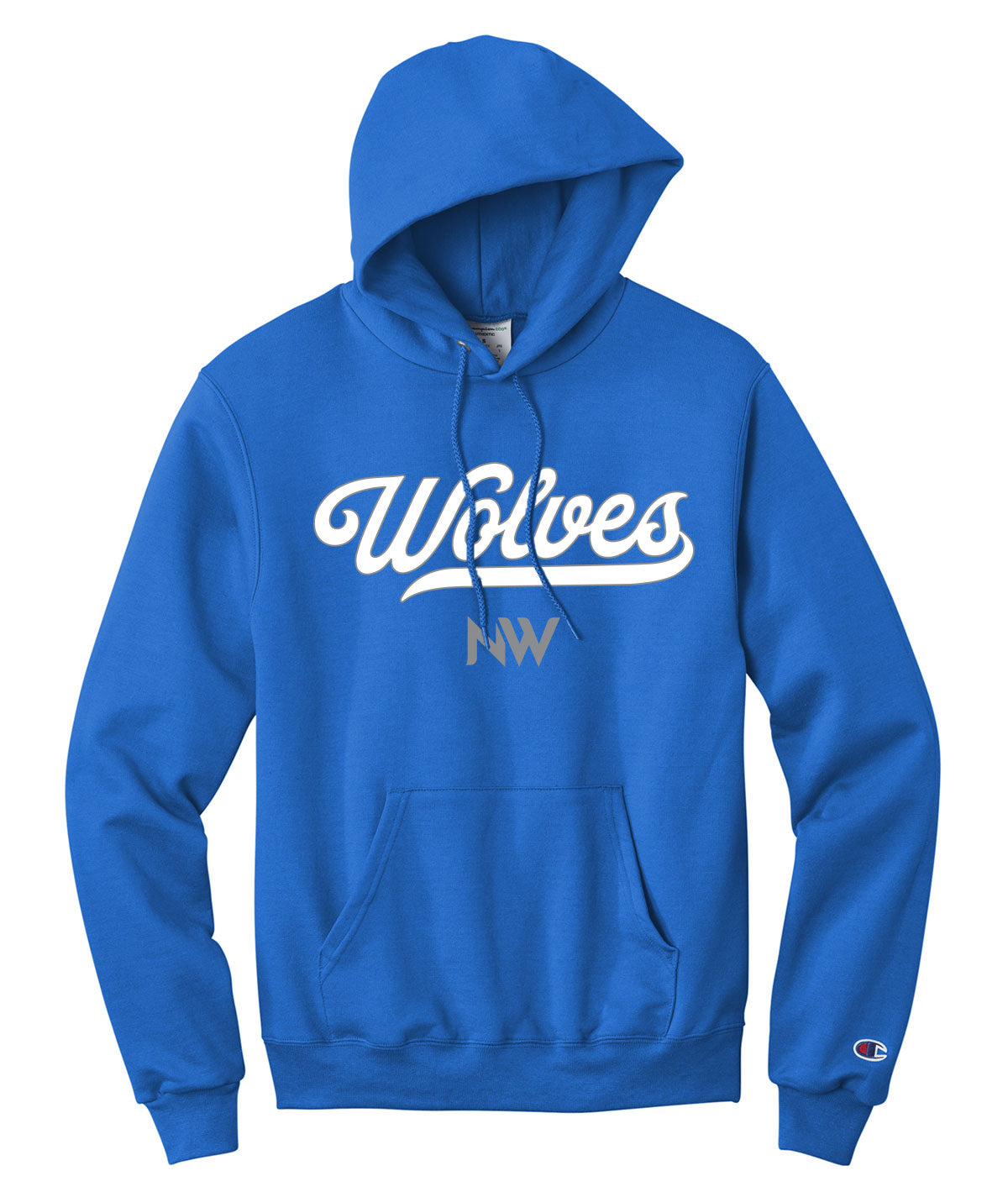 Wolves Customizable Champion Hooded Sweatshirt