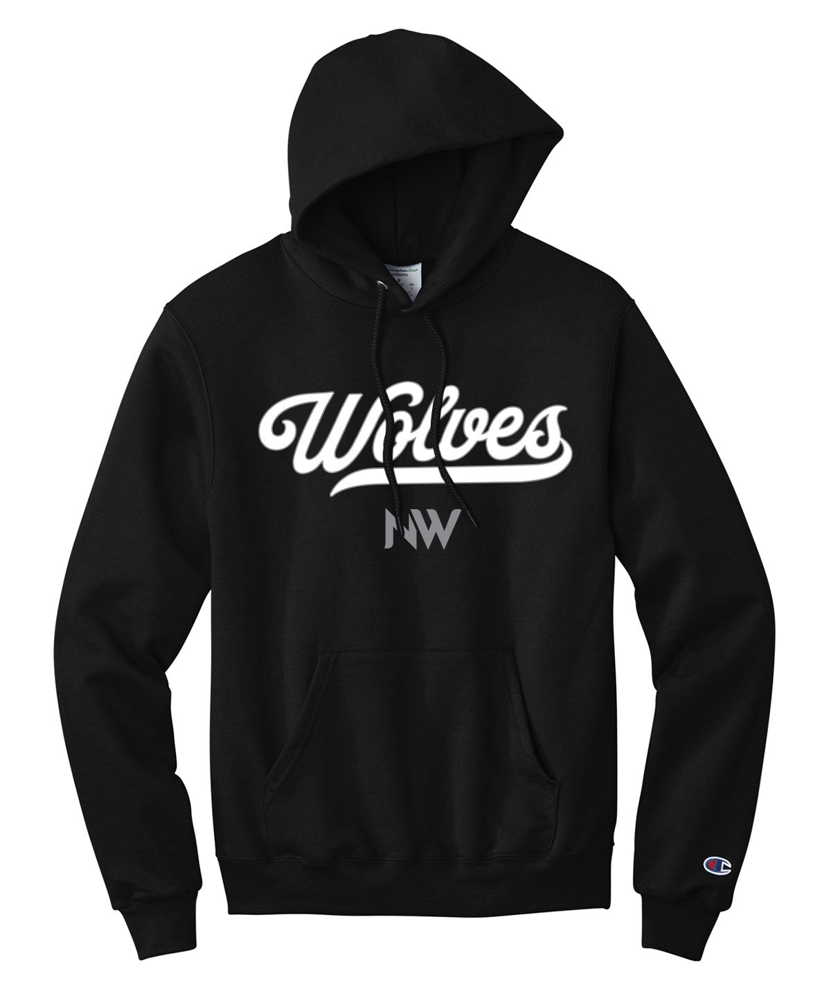 Wolves Customizable Champion Hooded Sweatshirt