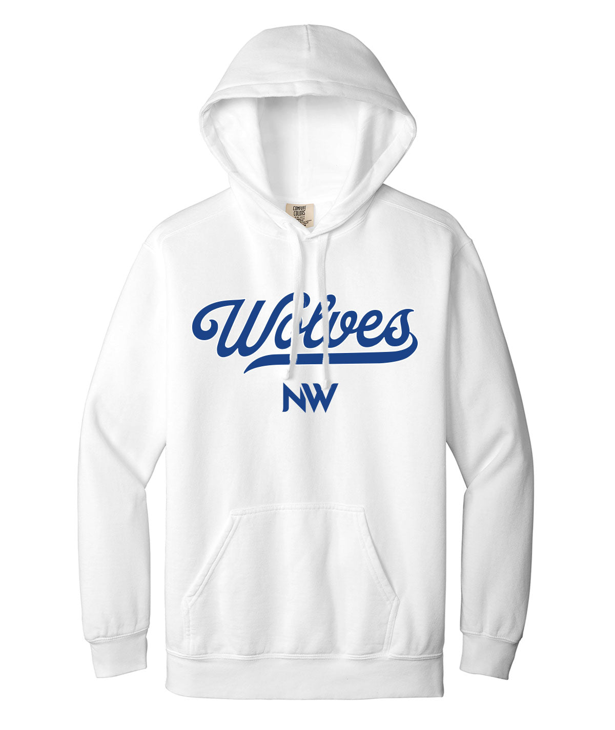 Wolves Customizable Comfort Colors Hooded Sweatshirt