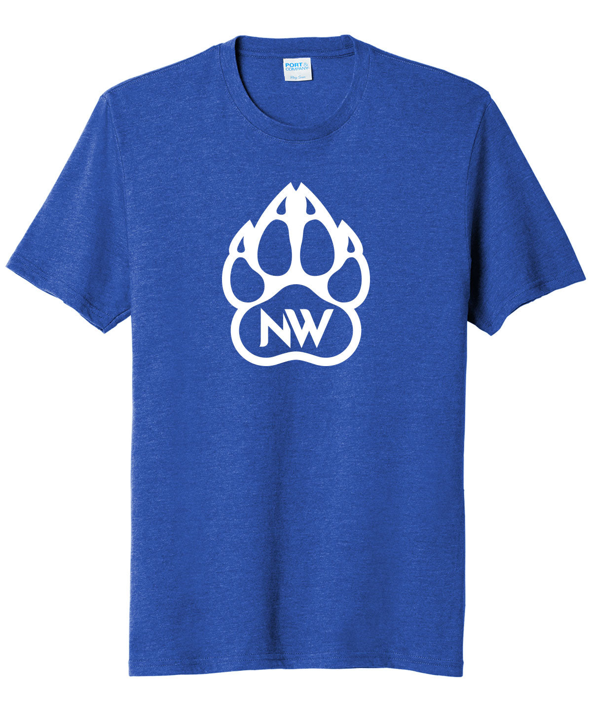 Northwest Paw Print Tri-Blend Tee