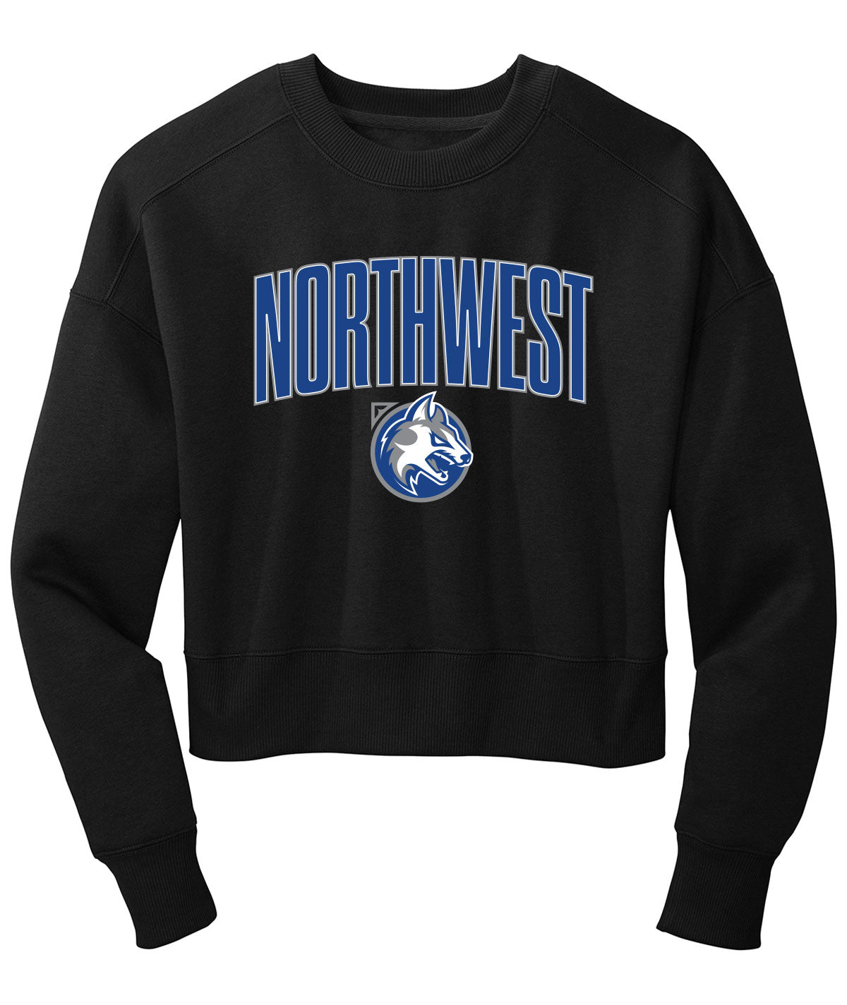 Northwest Arch Womens Fleece Crop Crew