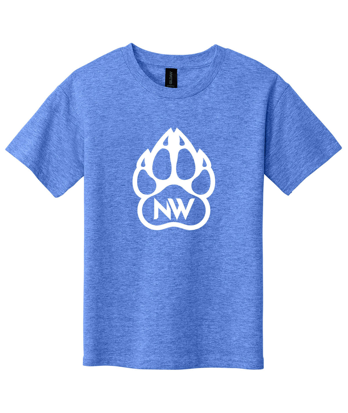 Wolf Paw Print Youth Tee