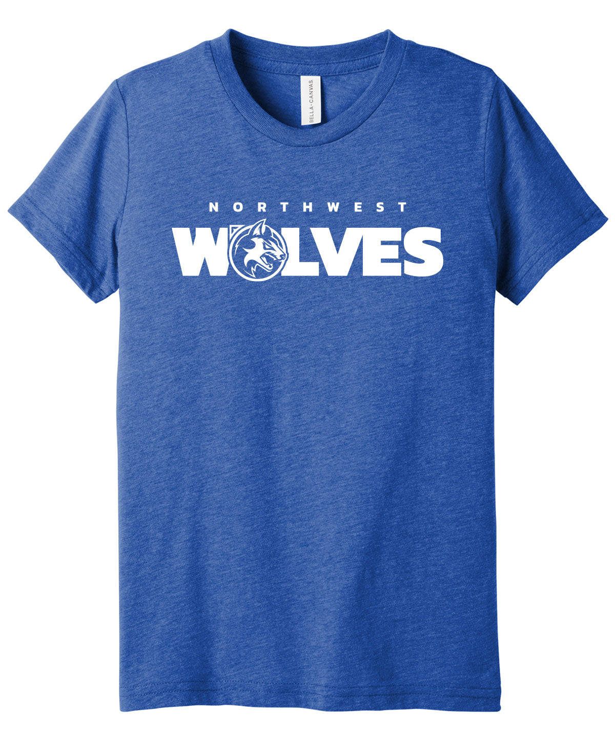 Northwest Wolves Tri-Blend Youth Tee