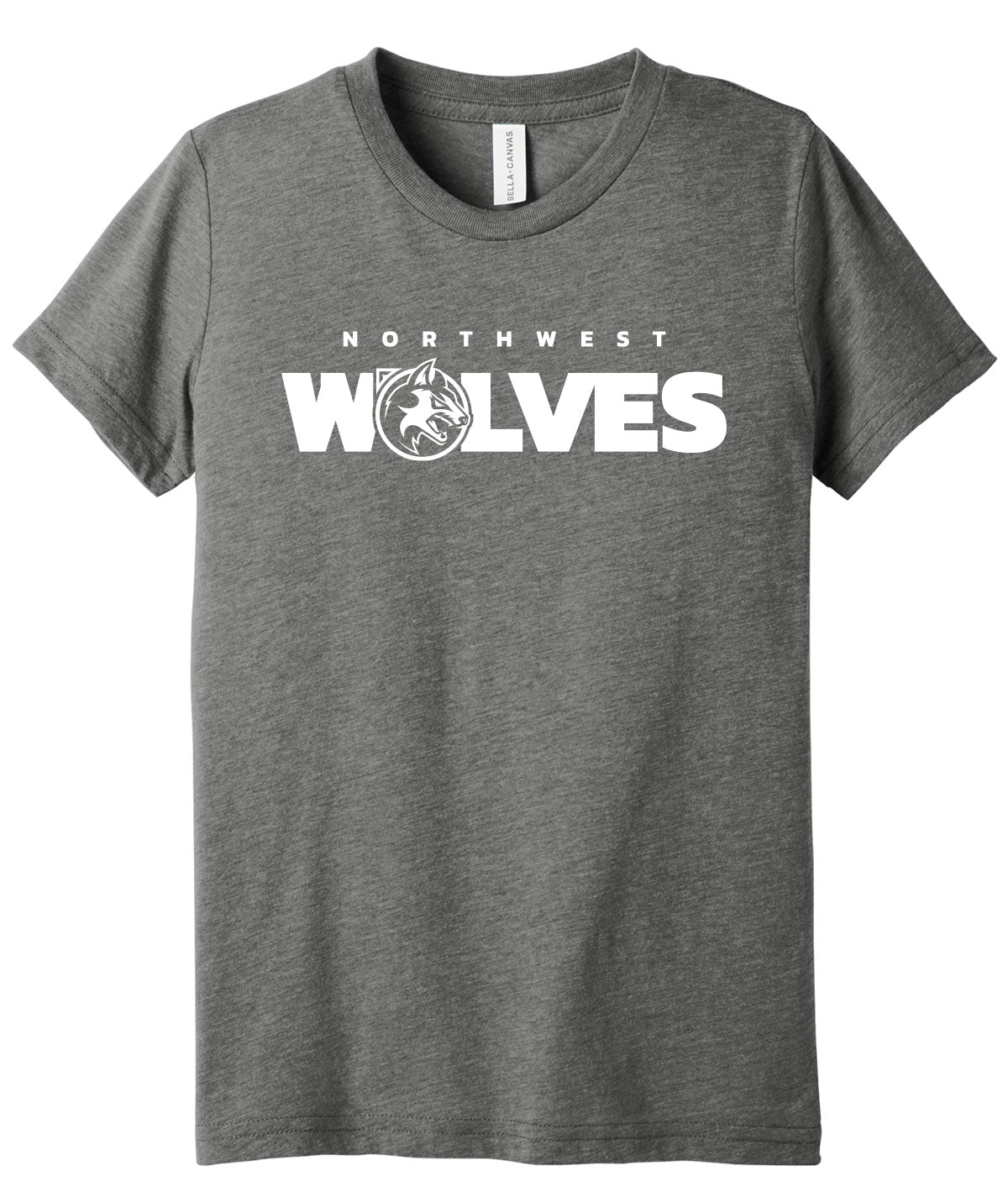 Northwest Wolves Tri-Blend Youth Tee