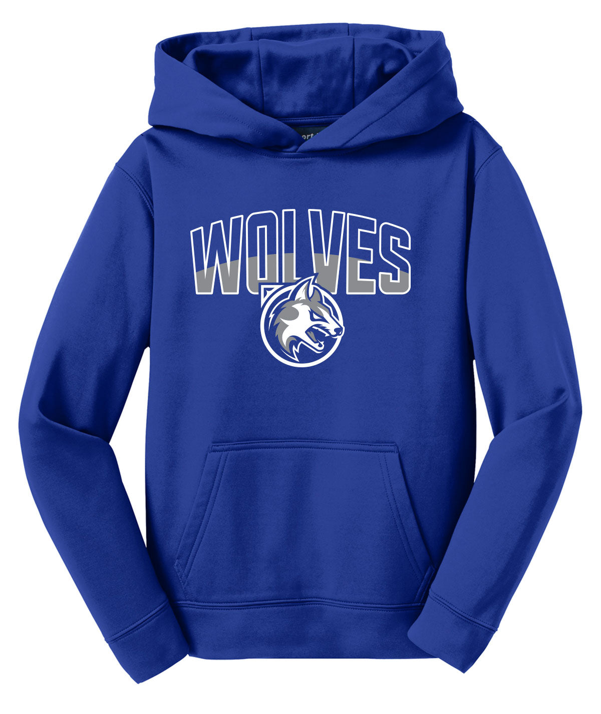Wolves Gameday Youth Performance Hooded Sweatshirt