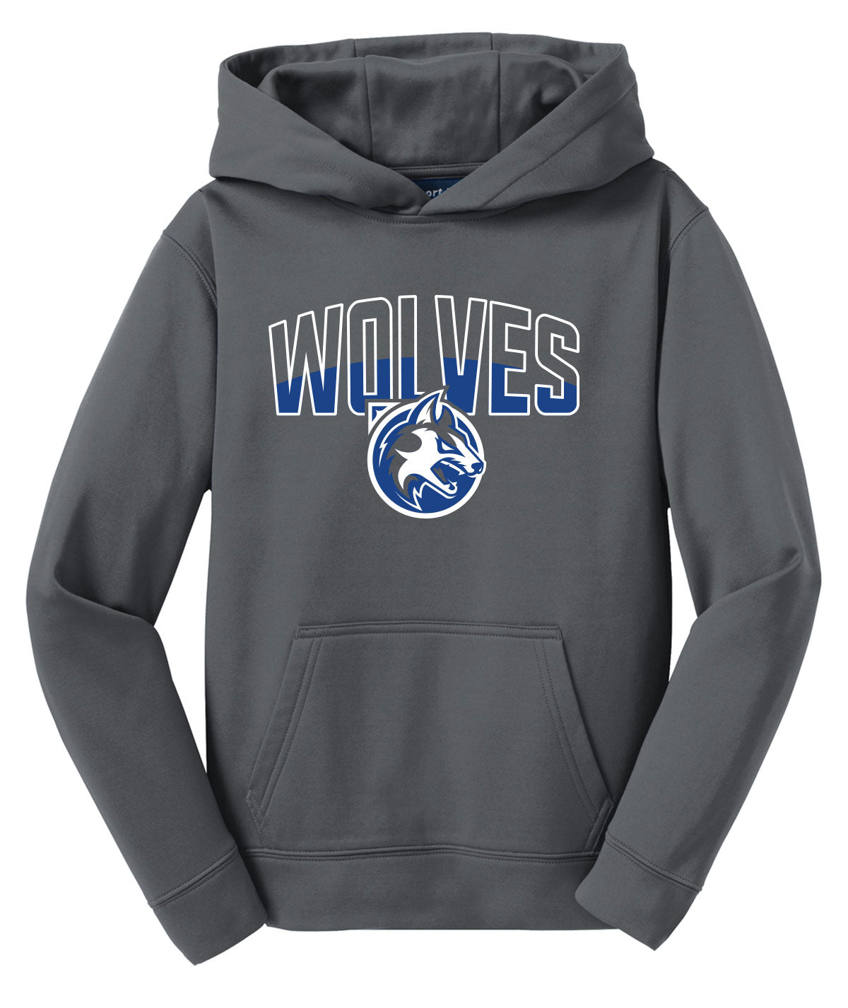 Wolves Gameday Youth Performance Hooded Sweatshirt