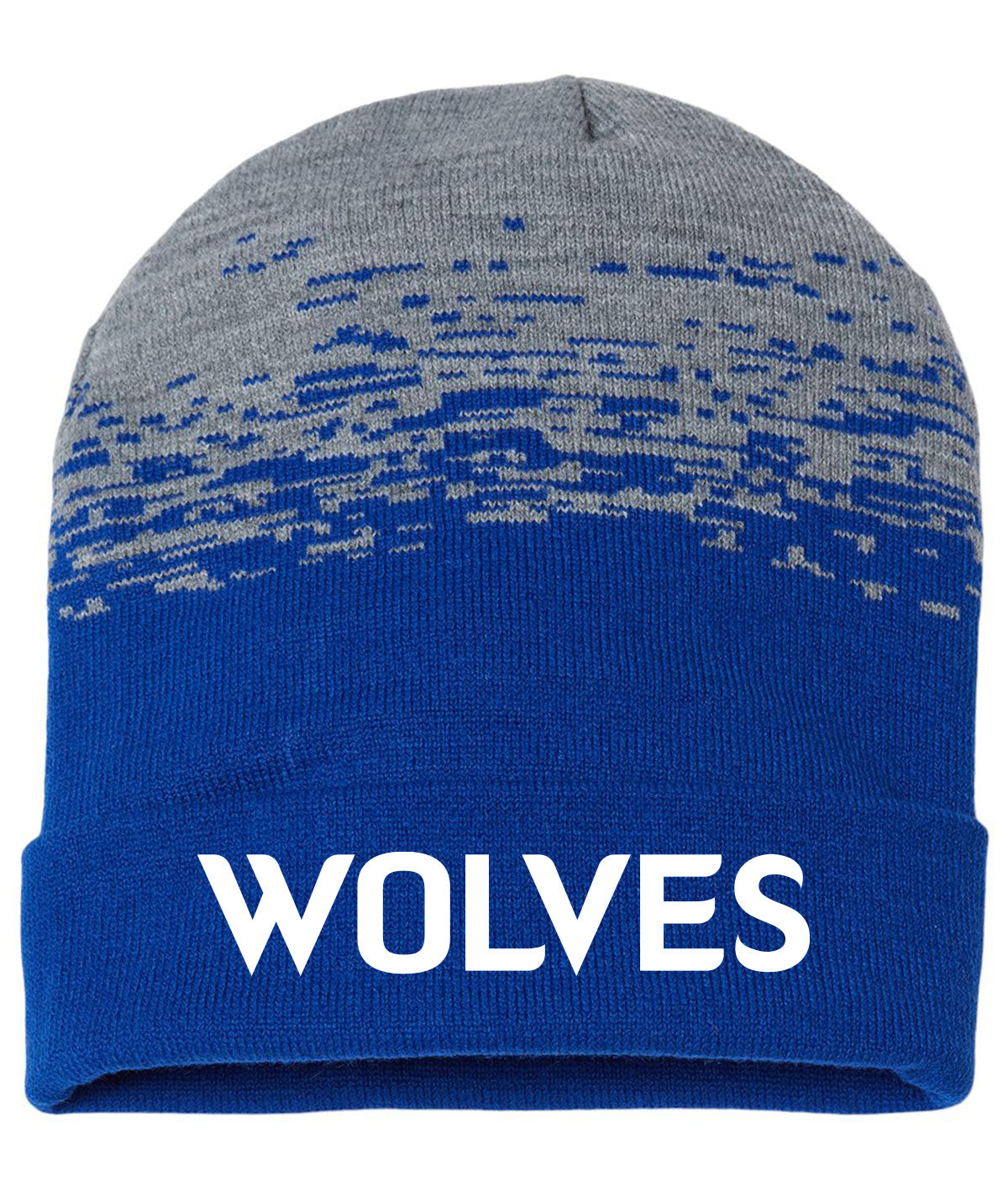 NW Wolves Static Cuffed Beanie