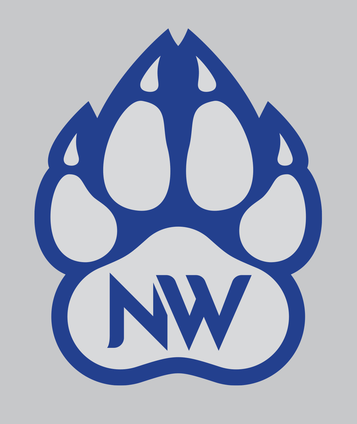 NW Paw Big Sticker