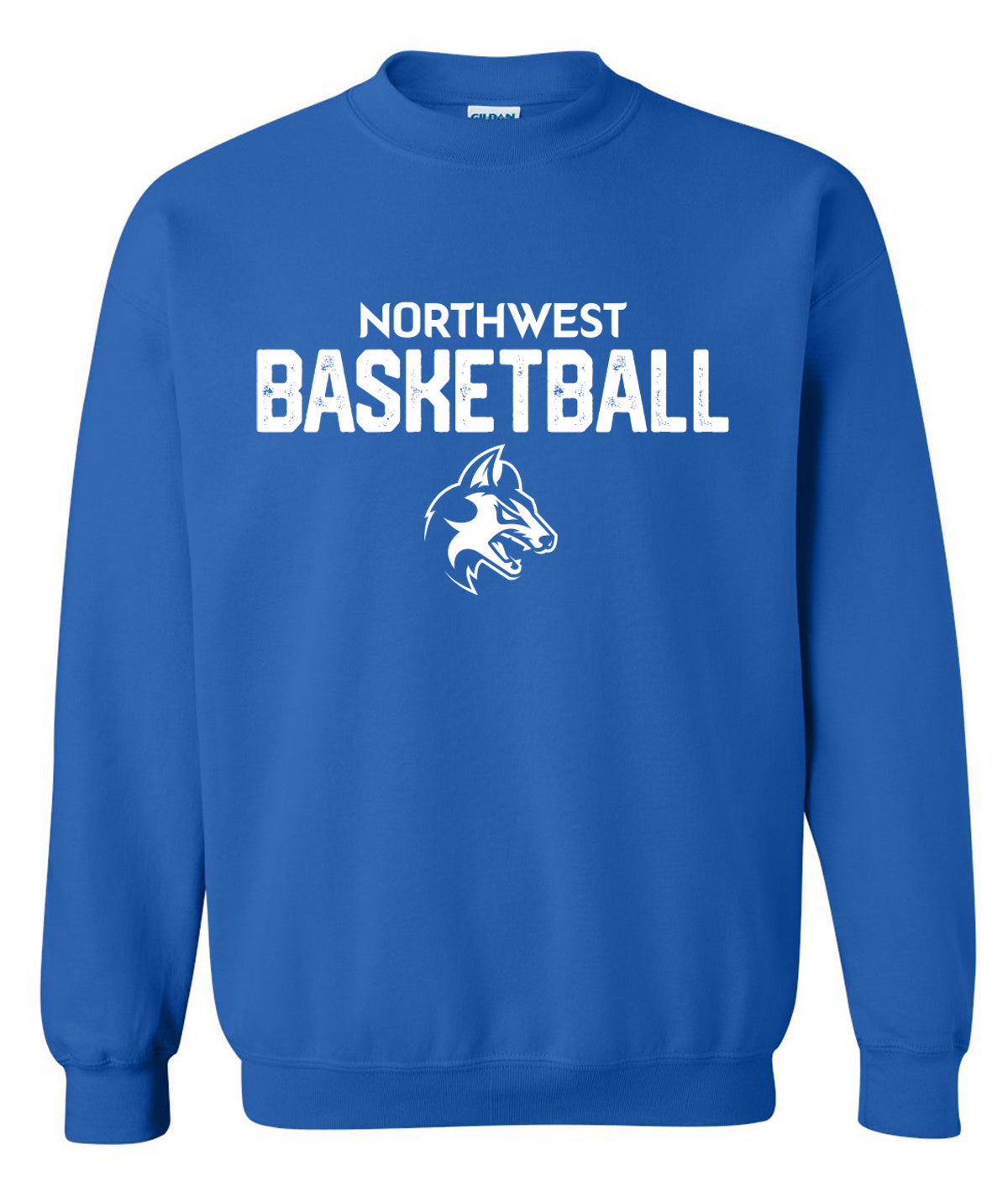 Northwest Basketball Customizable Crewneck Sweatshirt