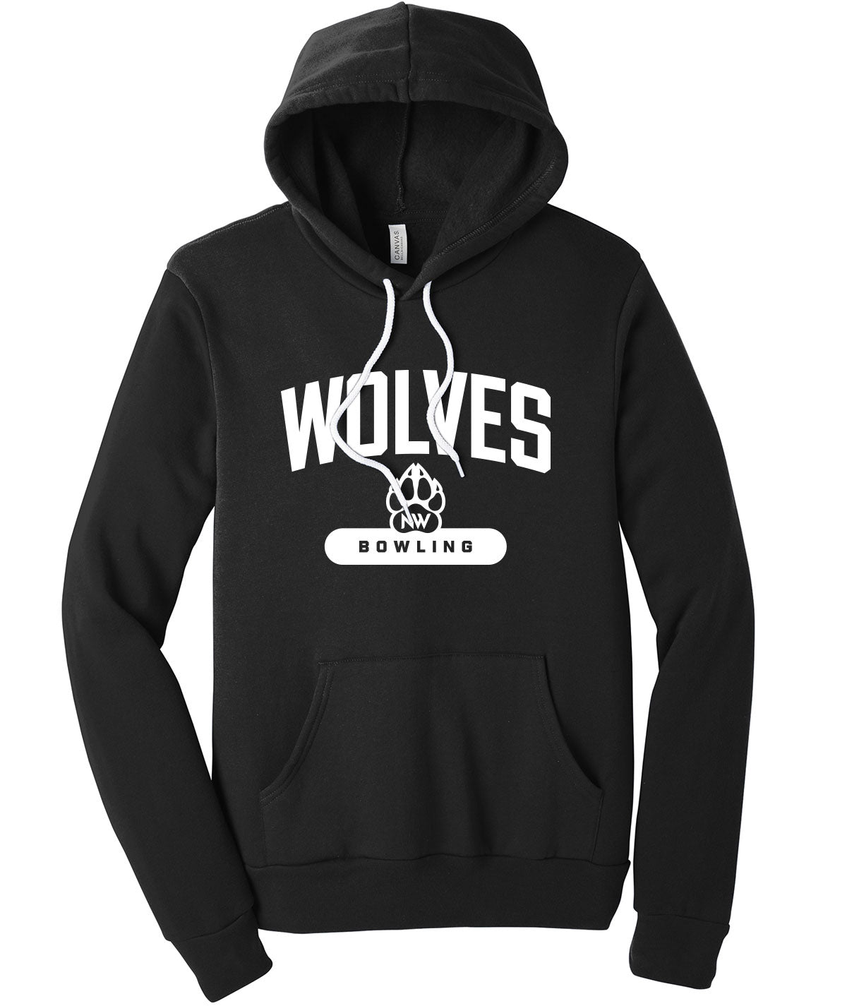 Wolves Bowling Softstyle Fleece Hooded Sweatshirt