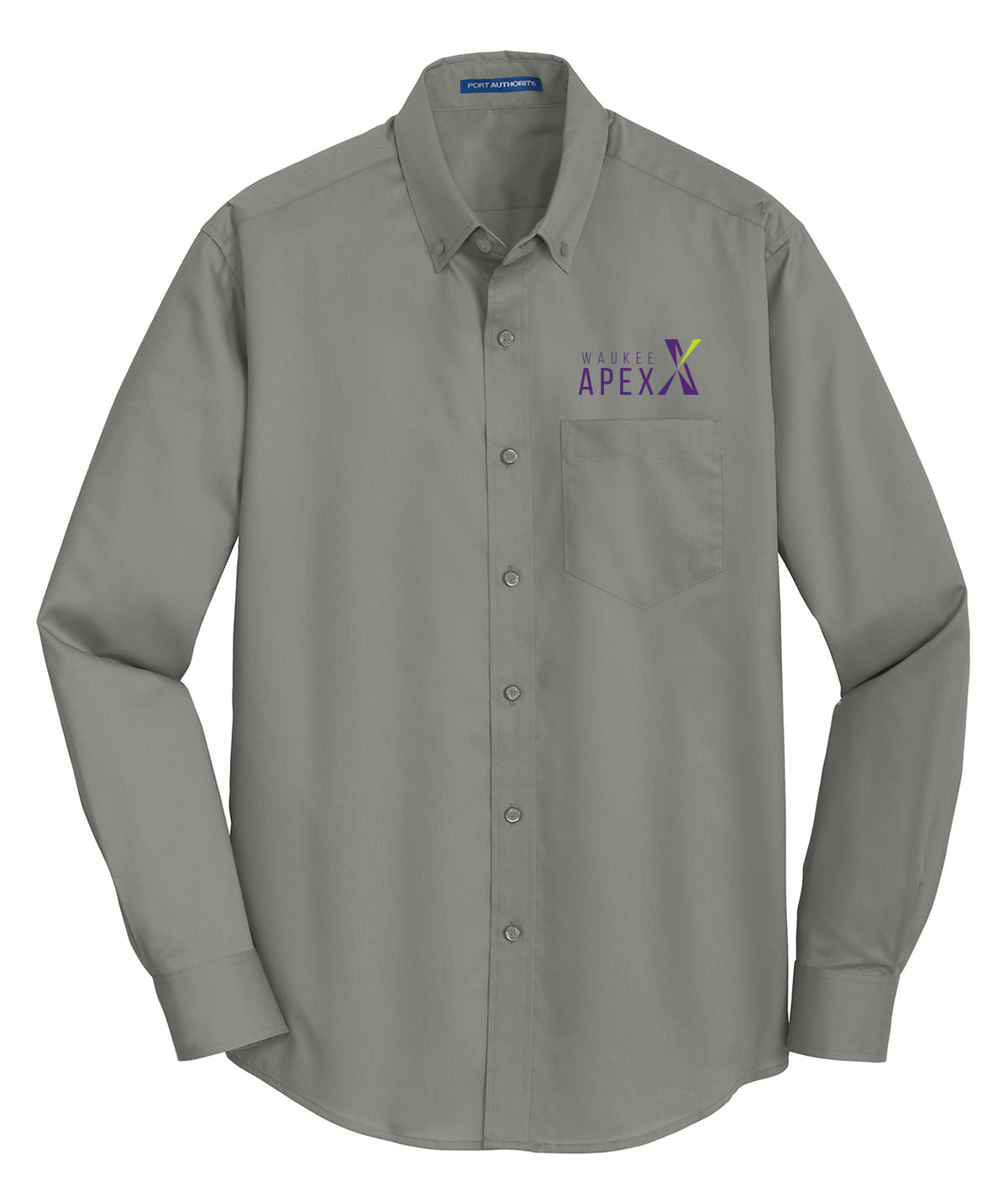 District Mens Long-Sleeve Twill Shirt