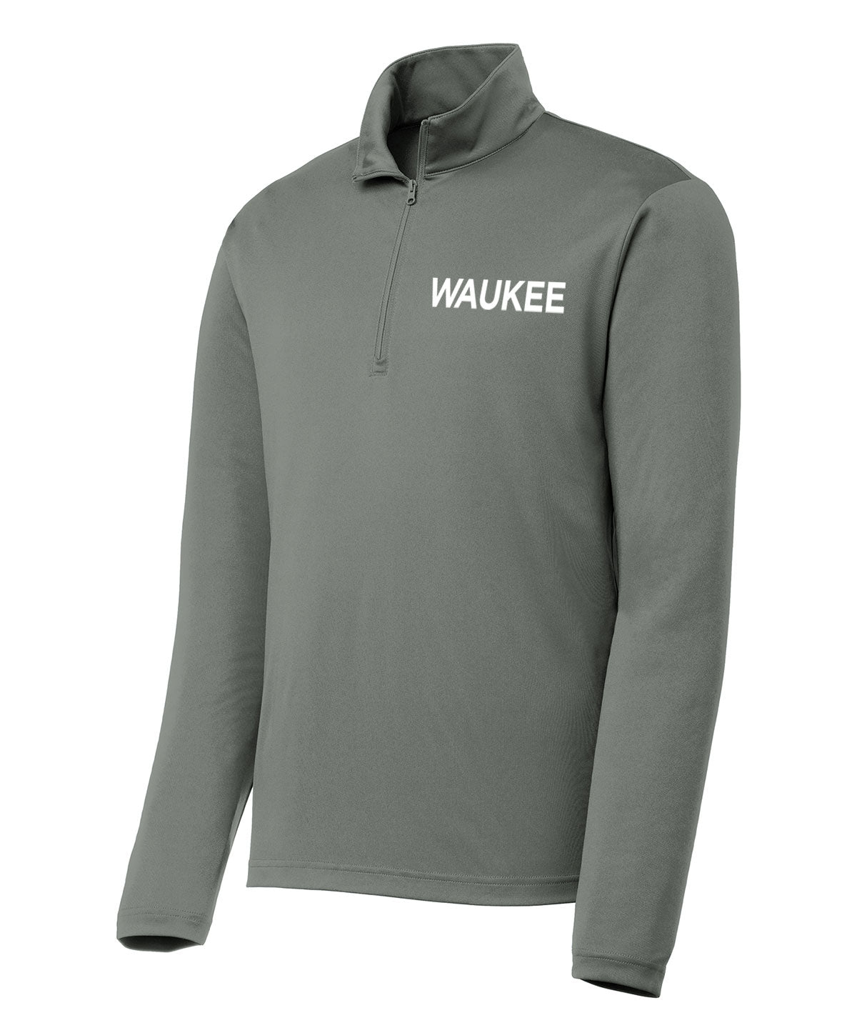 District Mens 1/4 Zip Solid Pullover