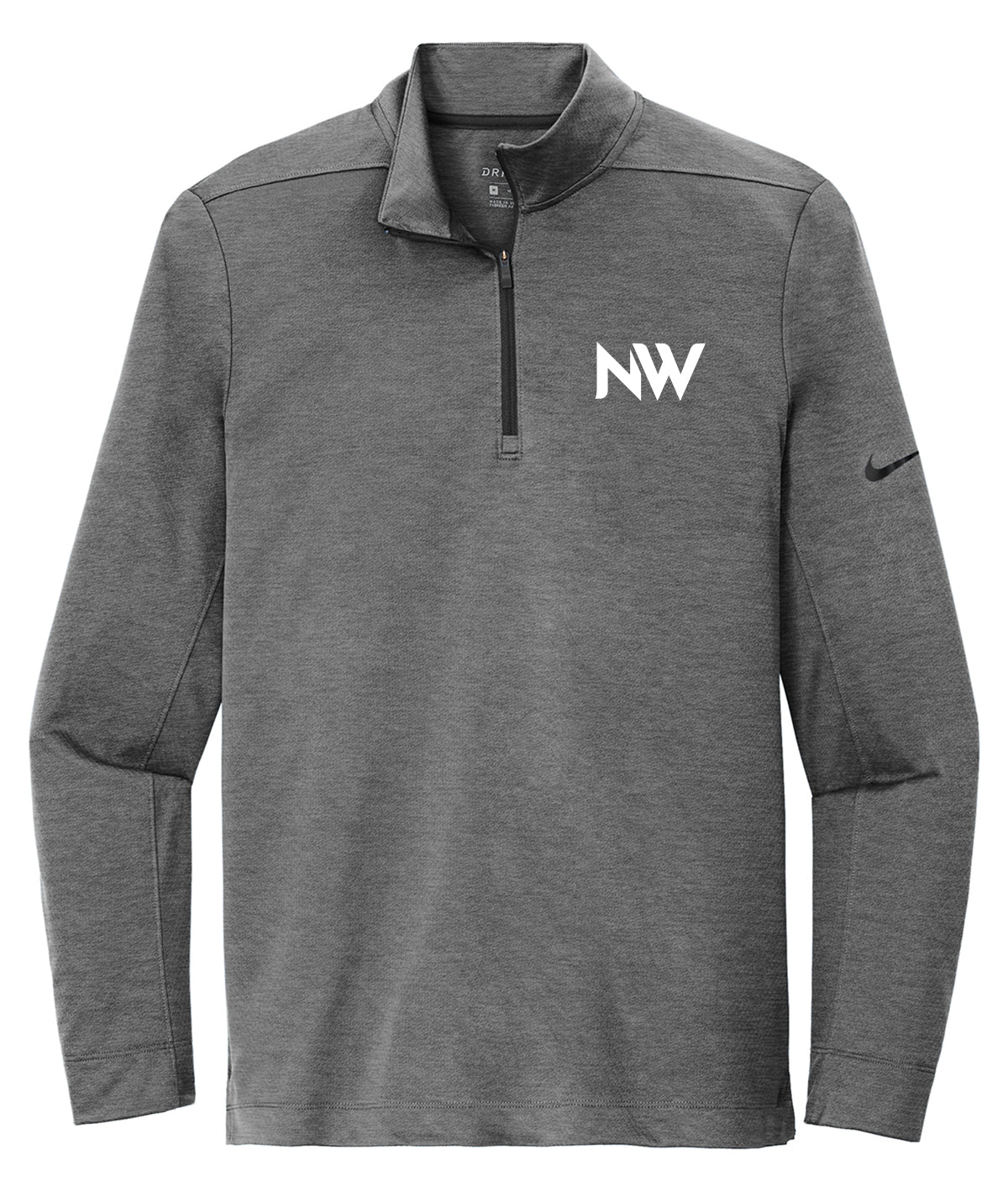 District Mens 1/2 Zip Nike Pullover