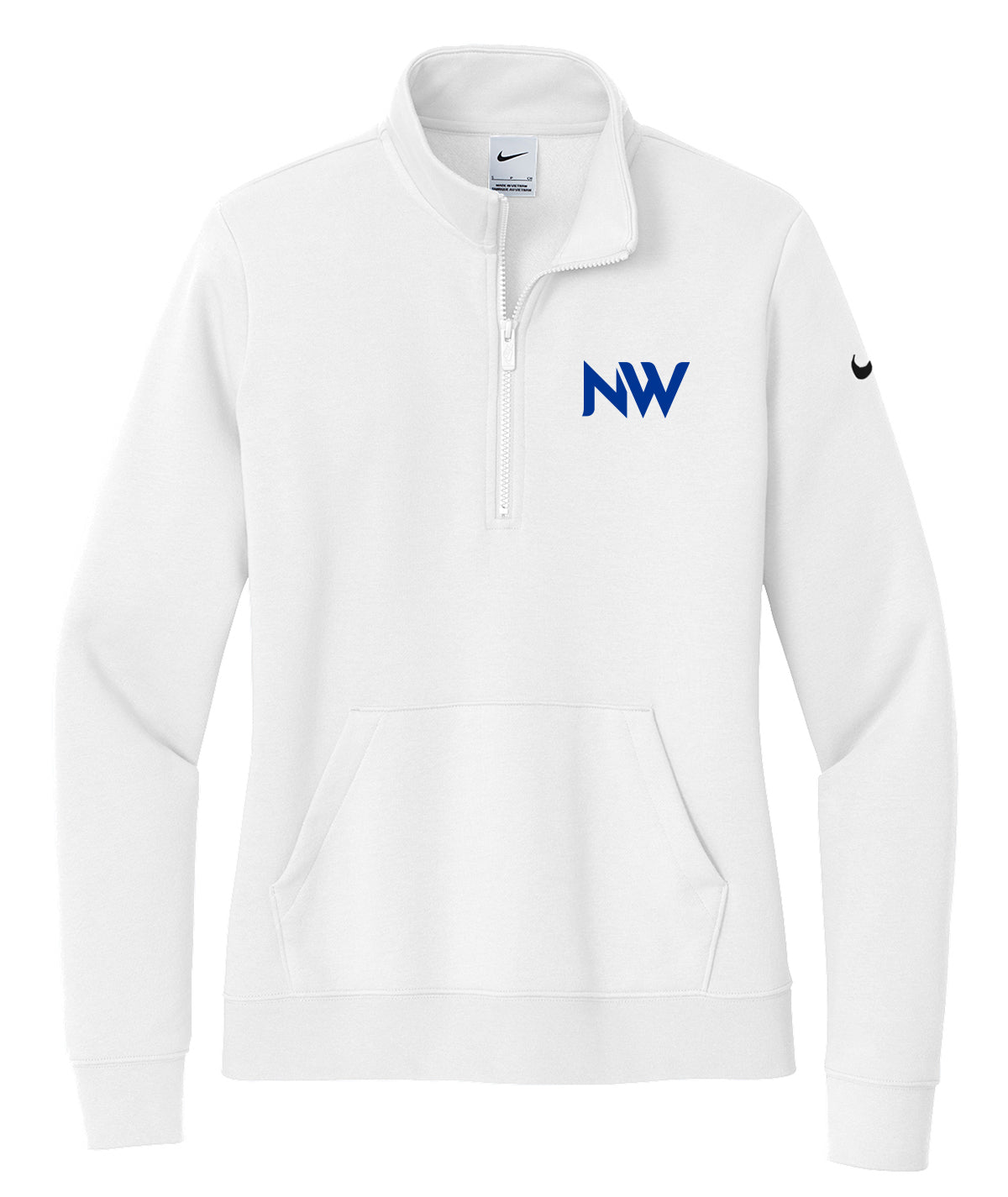 District Womens Nike 1/2 Zip Fleece