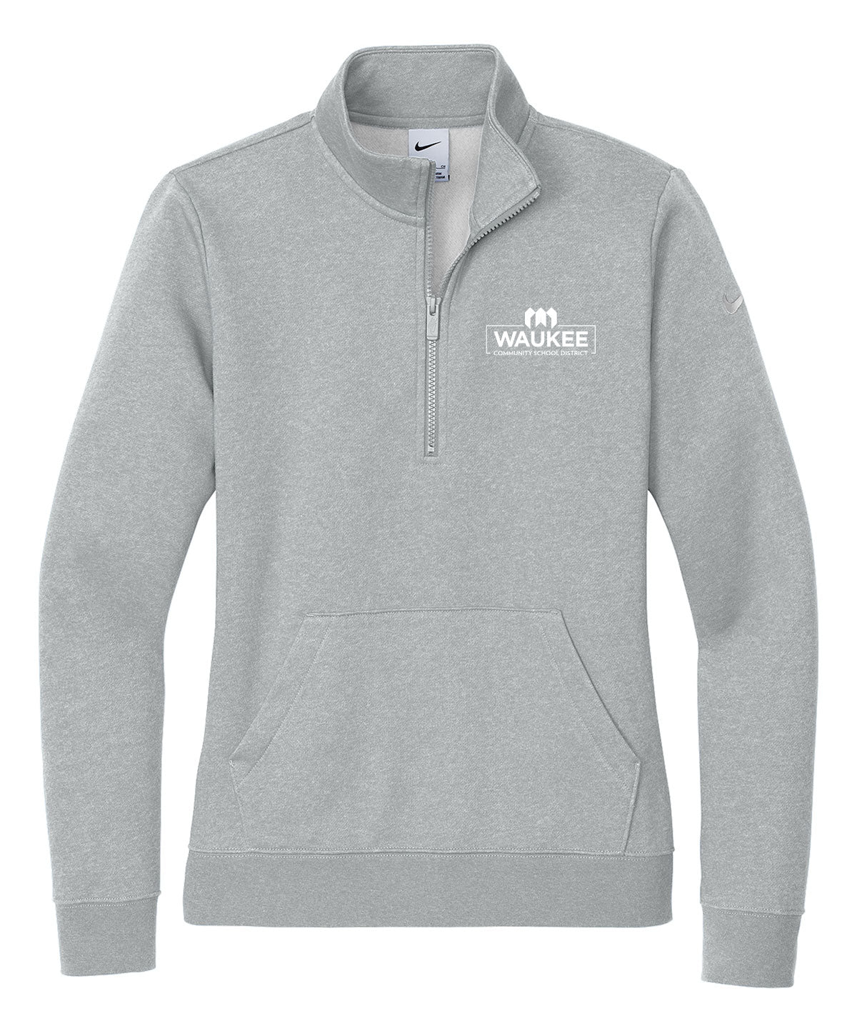 District Womens Nike 1/2 Zip Fleece