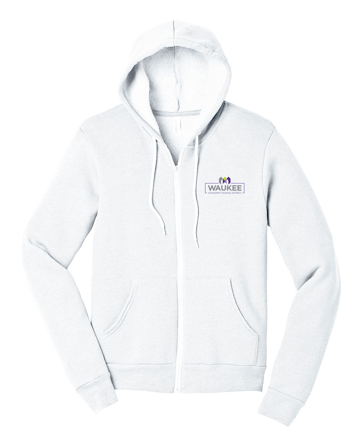 District Full-Zip Hooded SoftStyle Sweatshirt