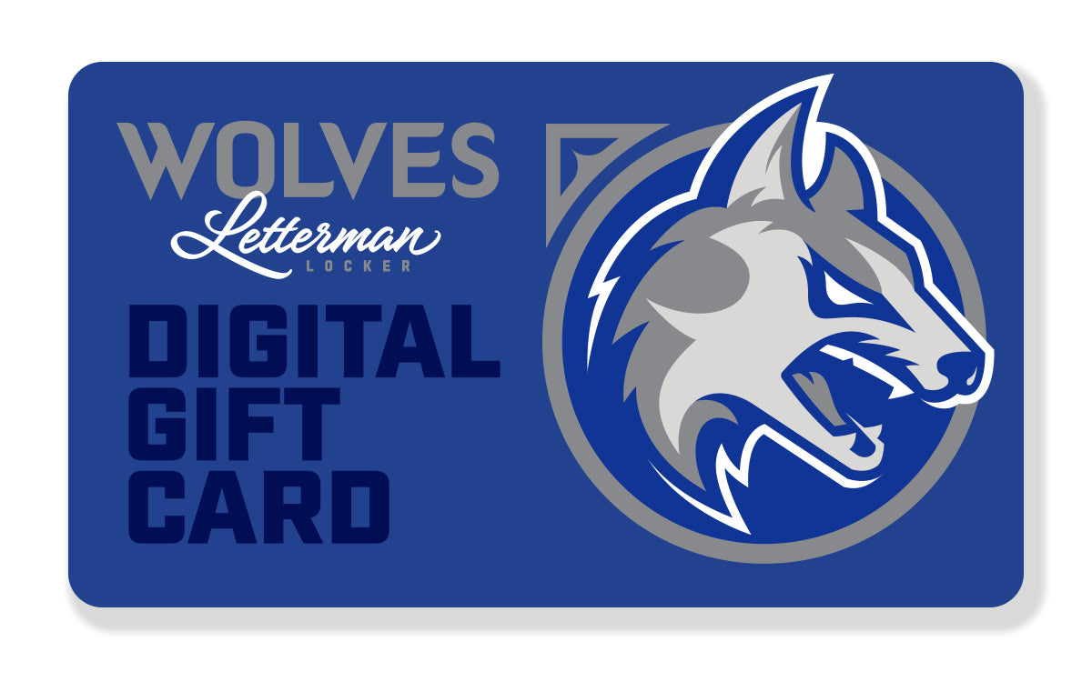 Wolves Letterman Locker Digital Gift Card