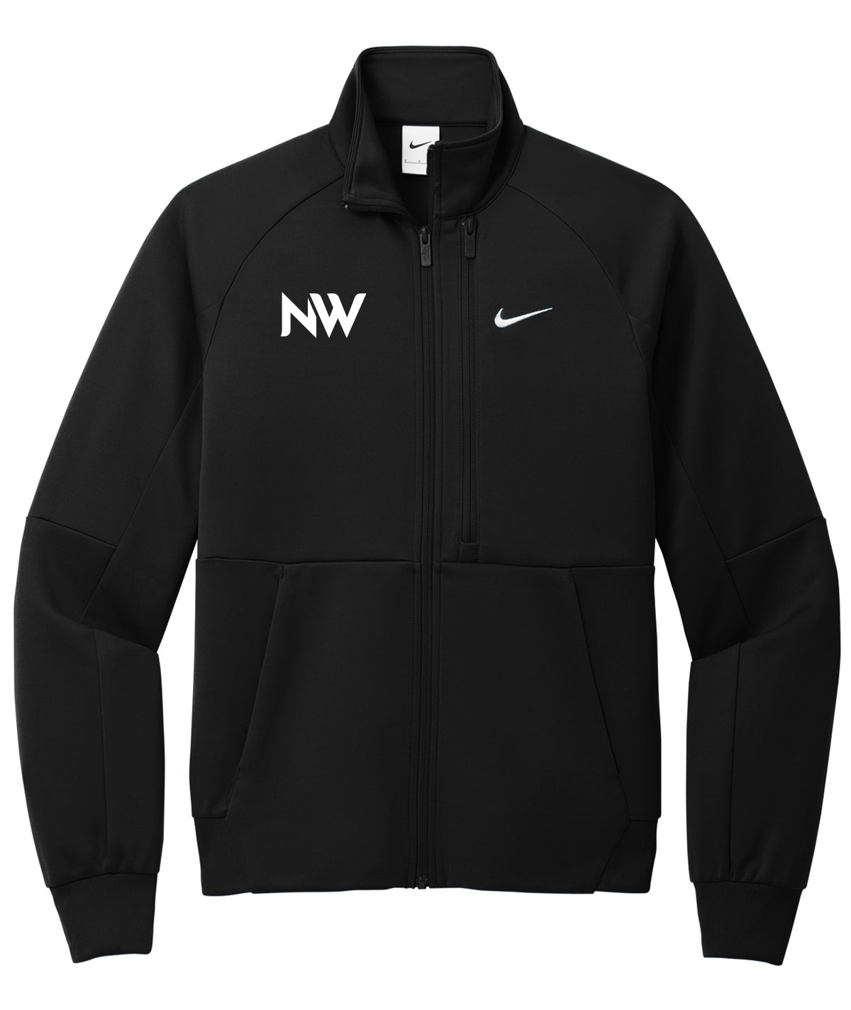 District Mens Full-Zip Nike Performance Jacket