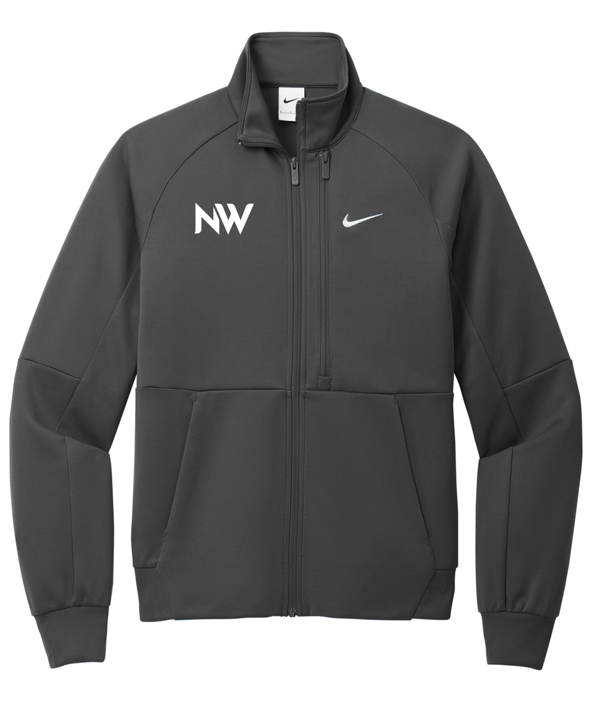 District Mens Full-Zip Nike Performance Jacket