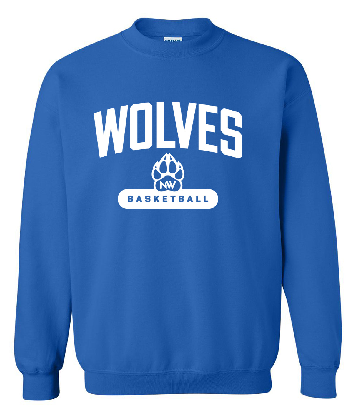 Northwest Basketball Customizable Crewneck Sweatshirt